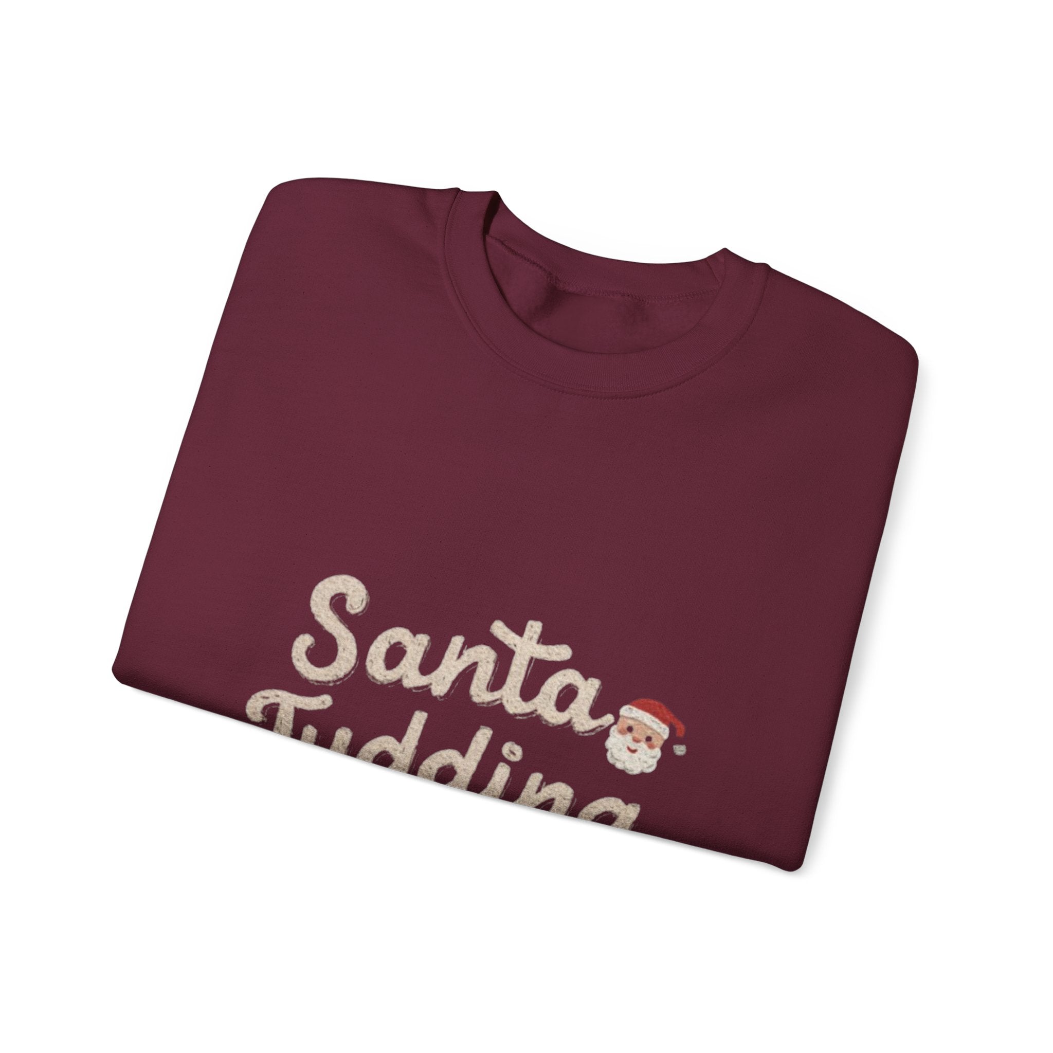 Santa Judging Stop Me Sweatshirt — Funny Christmas Crewneck