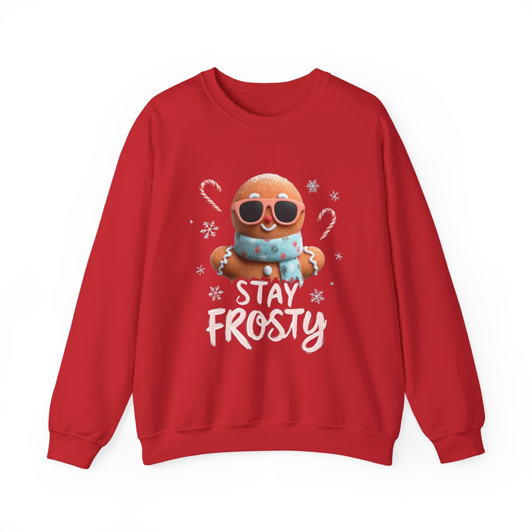 Stay Frosty Gingerbread Sweatshirt — Cute Holiday Crewneck