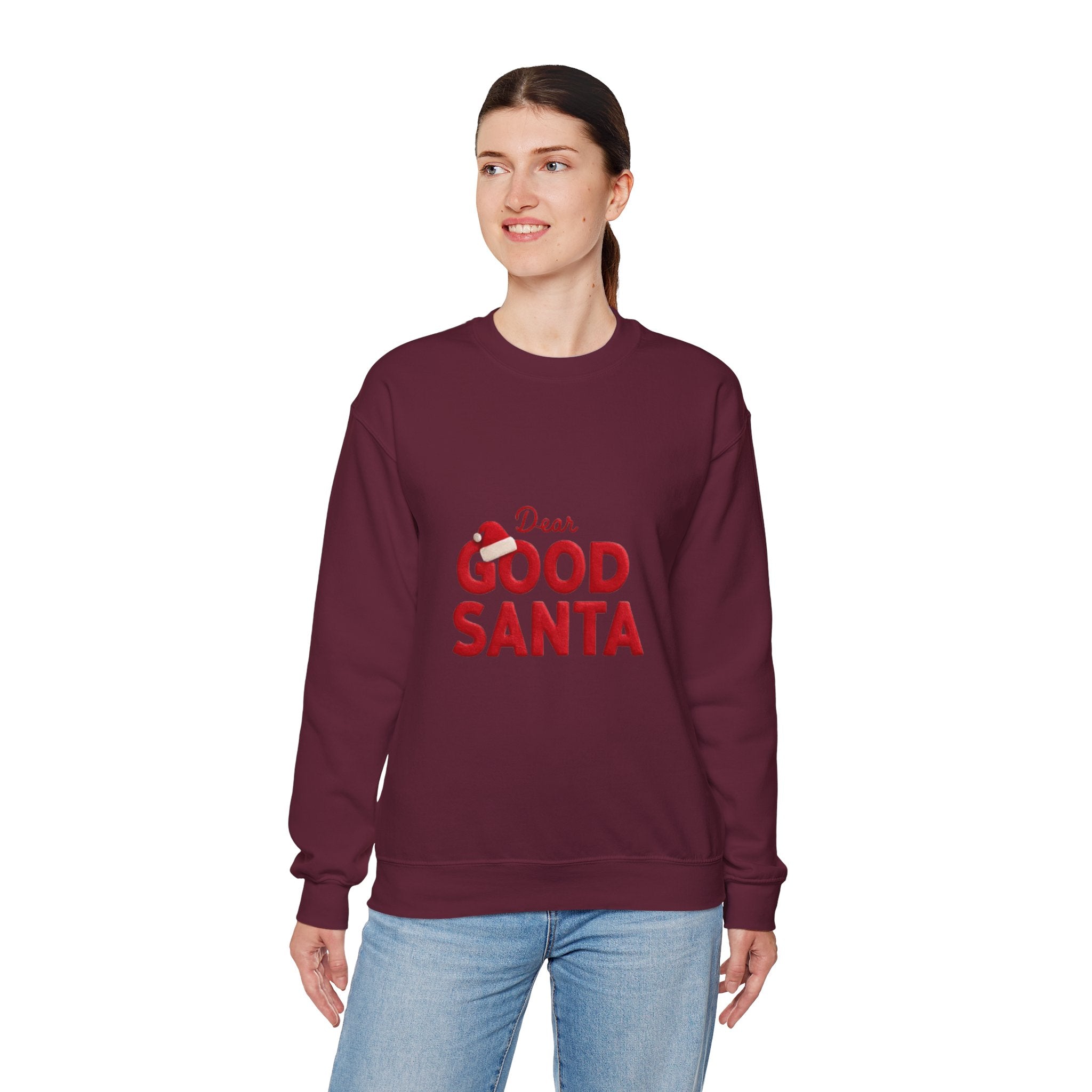 Dear Good Santa Christmas Sweatshirt