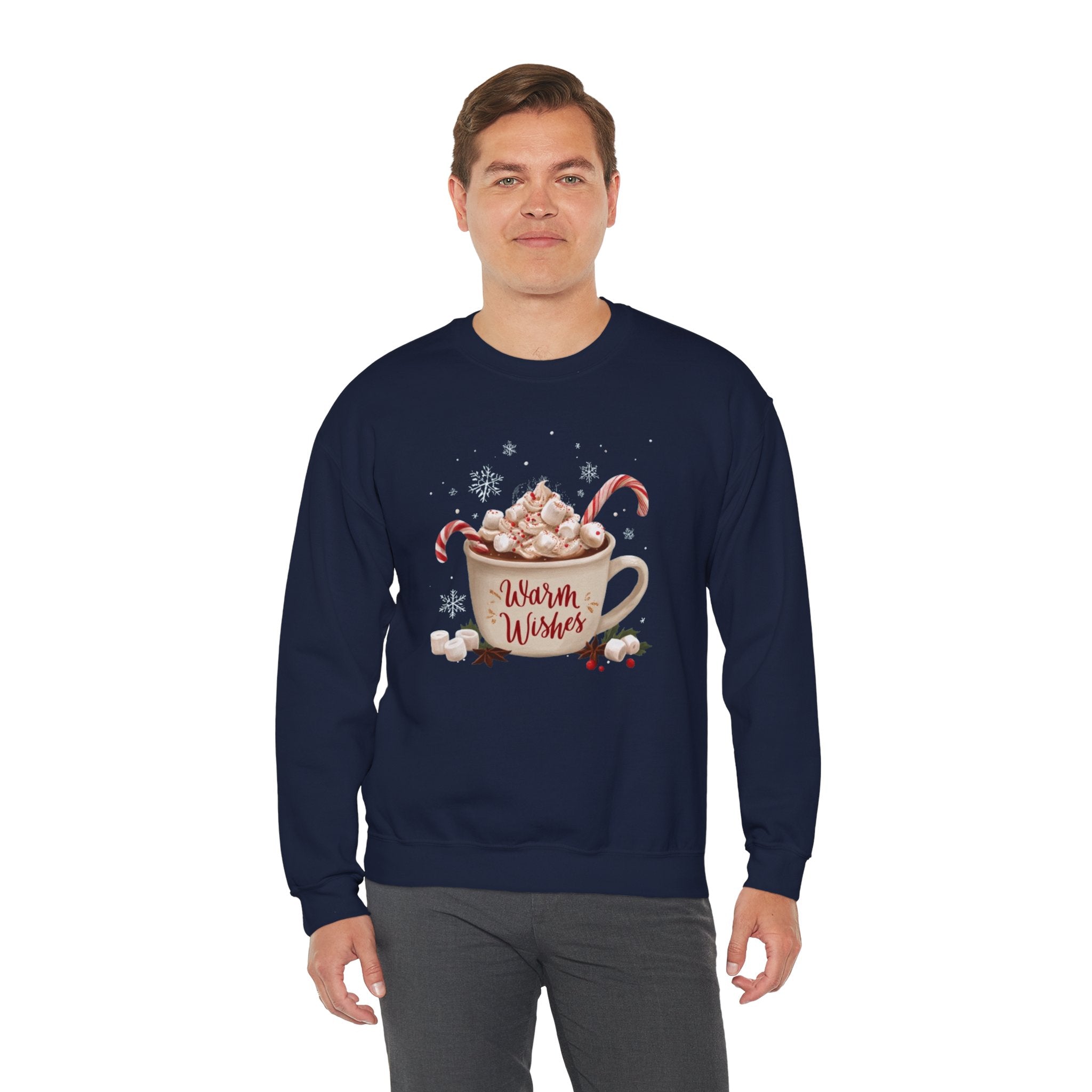 Cozy Hot Cocoa 'Warm Wishes' Sweatshirt