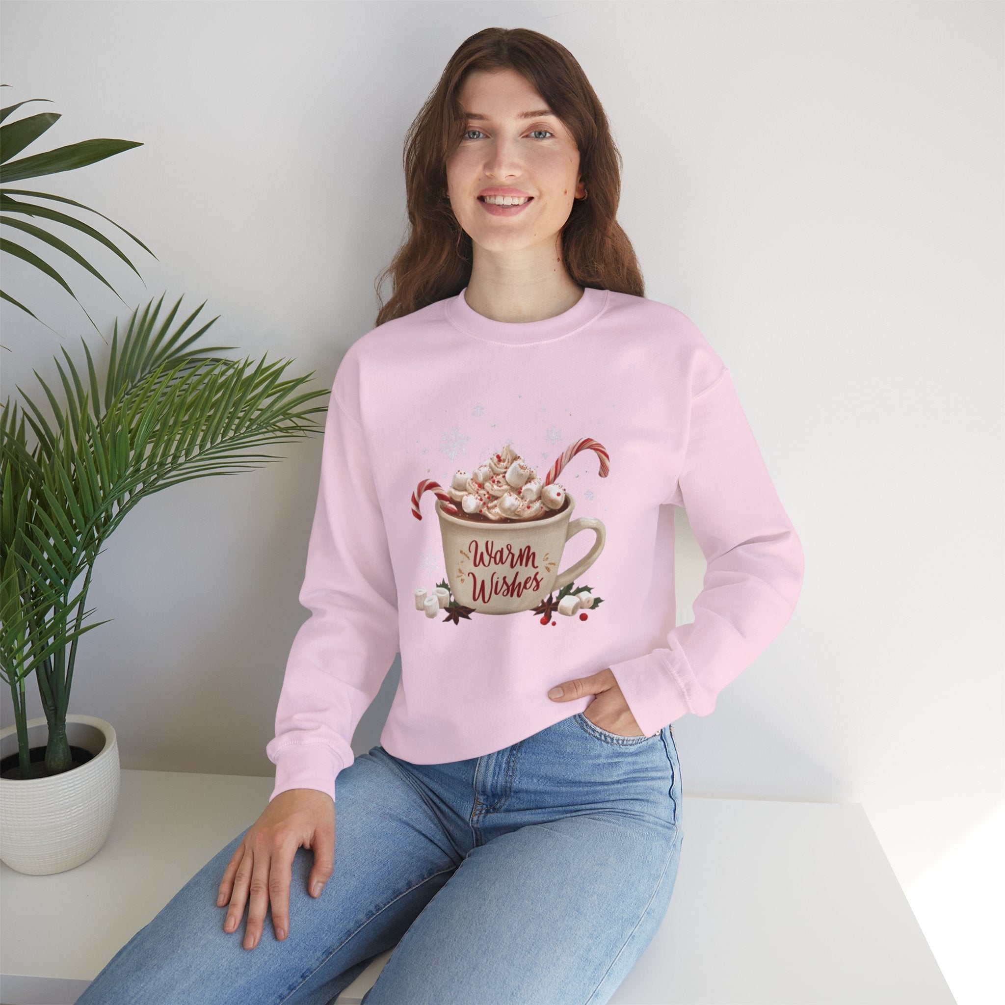 Cozy Hot Cocoa 'Warm Wishes' Sweatshirt