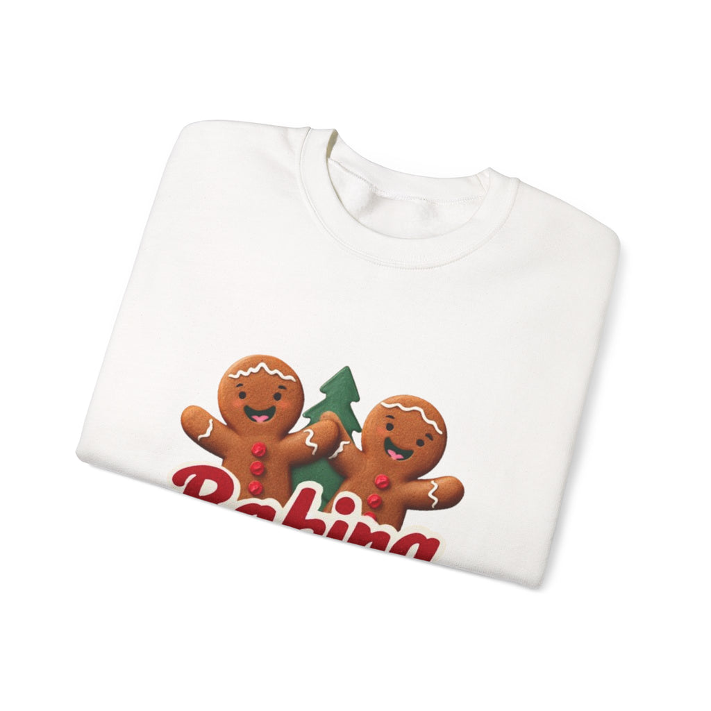 Baking Squad Sweatshirt — Cute Gingerbread Holiday Crewneck