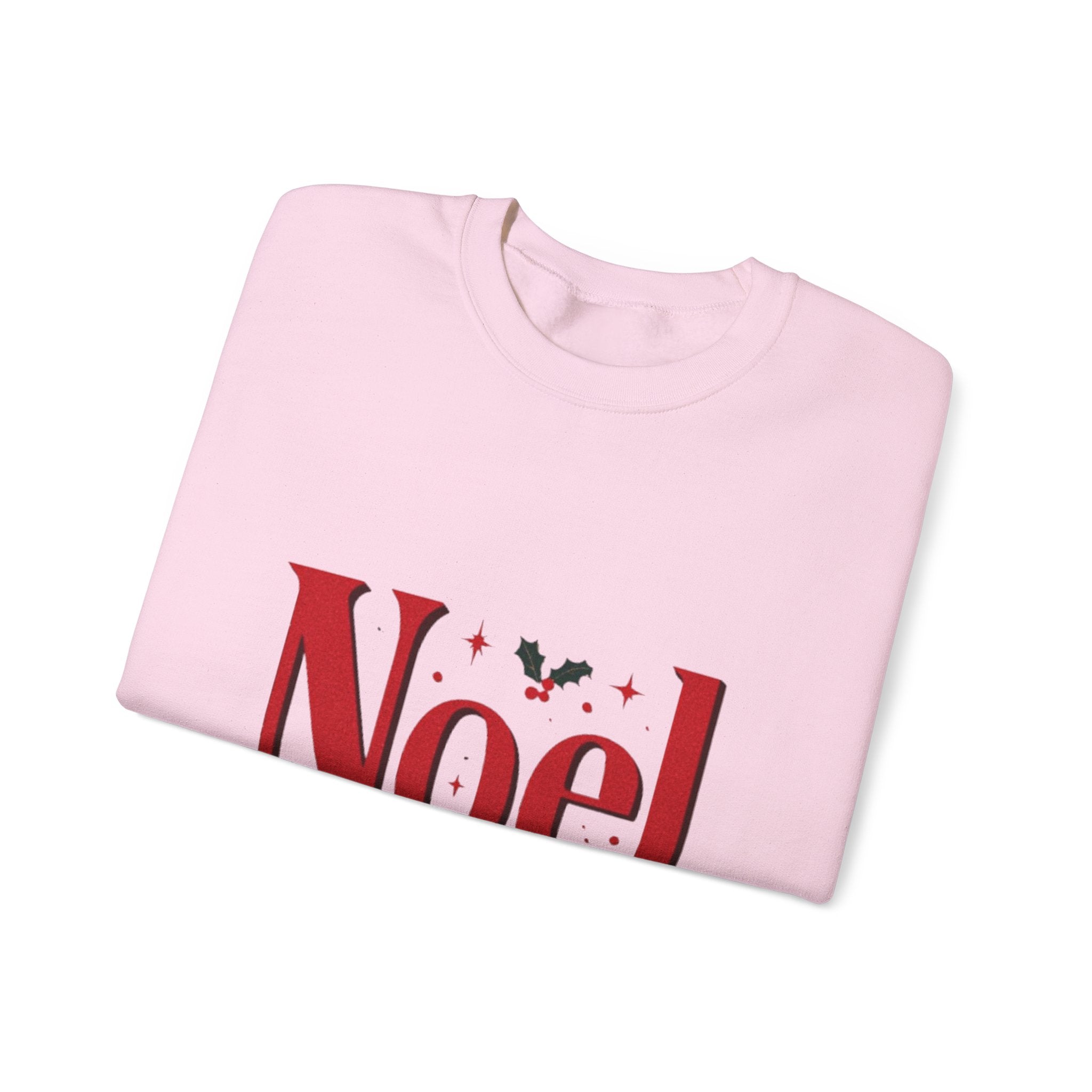 Noel Christmas Sweatshirt — Festive Holly Holiday Crewneck