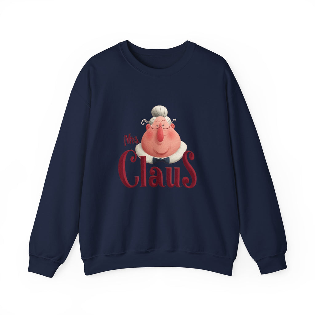 Mrs. Claus Christmas Sweatshirt – Cute Mrs Claus Holiday Crewneck