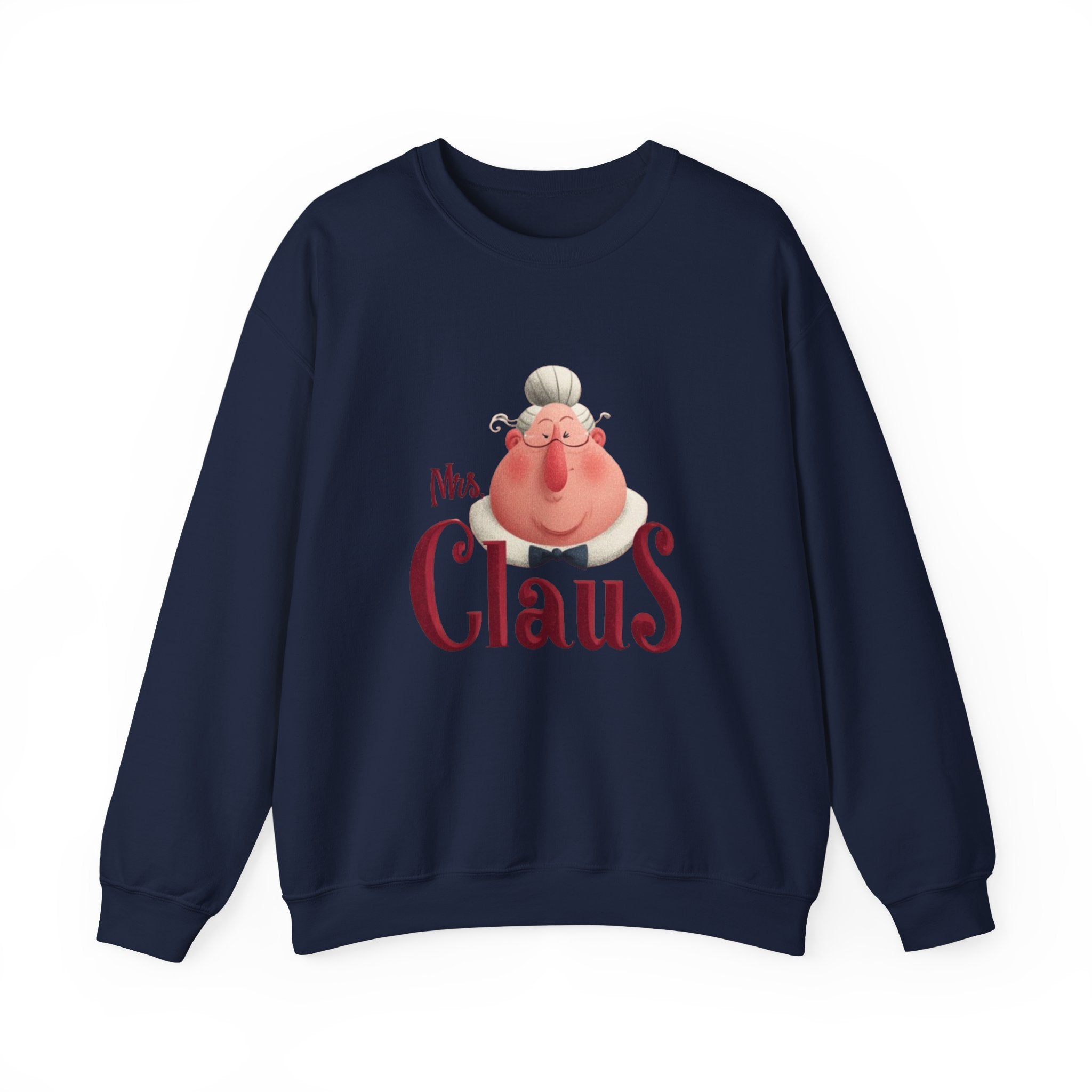 Mrs. Claus Christmas Sweatshirt – Cute Mrs Claus Holiday Crewneck