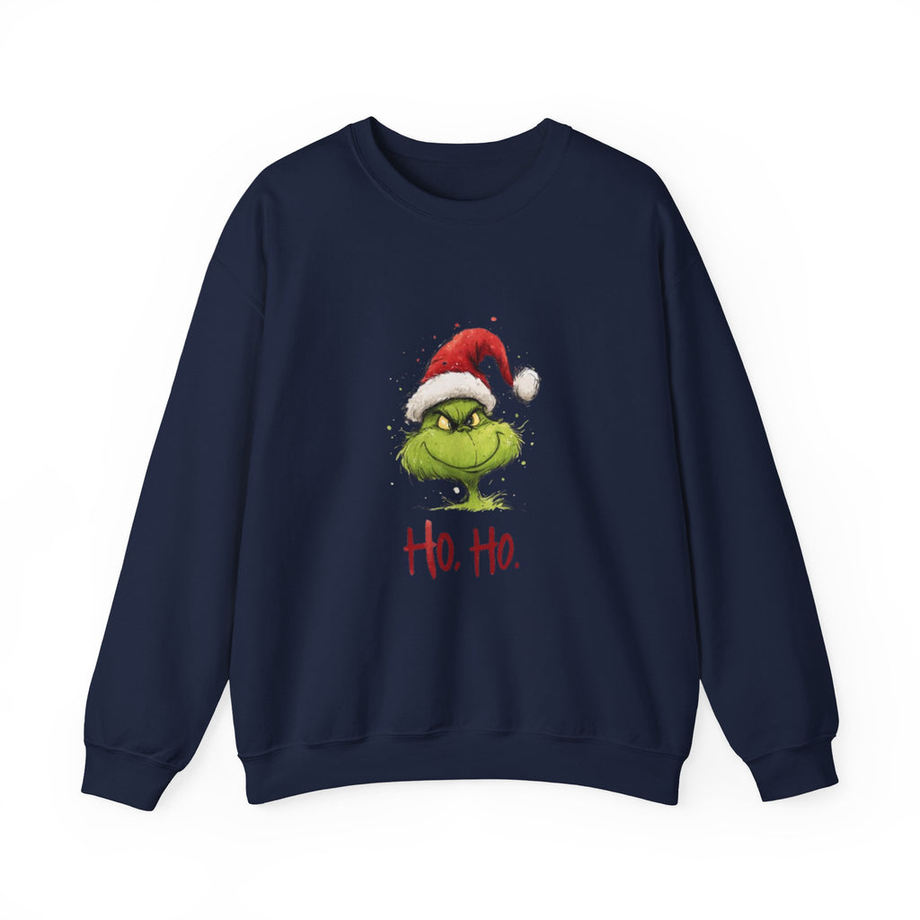 Grinch Santa 'Ho. Ho.' Crewneck Sweatshirt