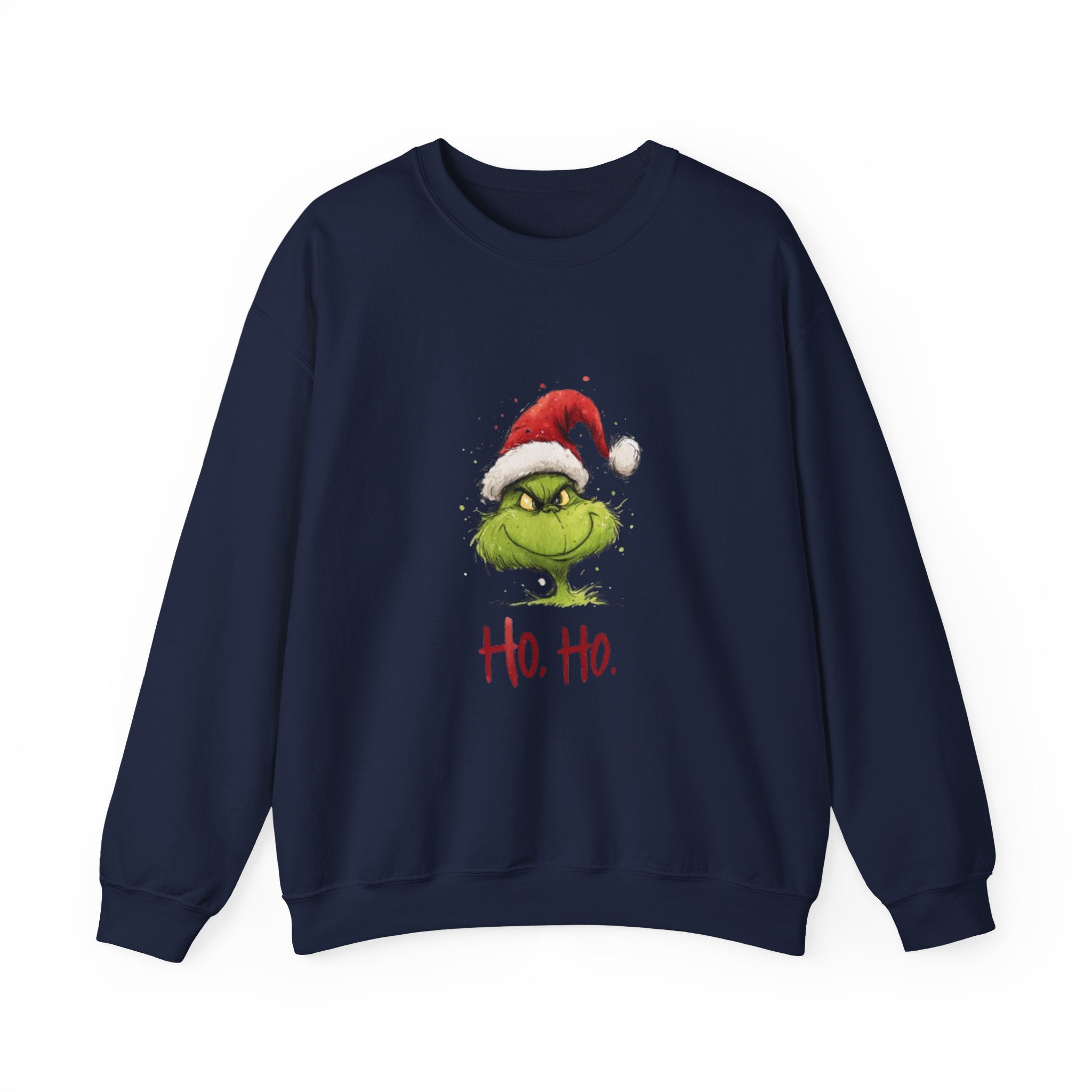 Grinch Santa 'Ho. Ho.' Crewneck Sweatshirt