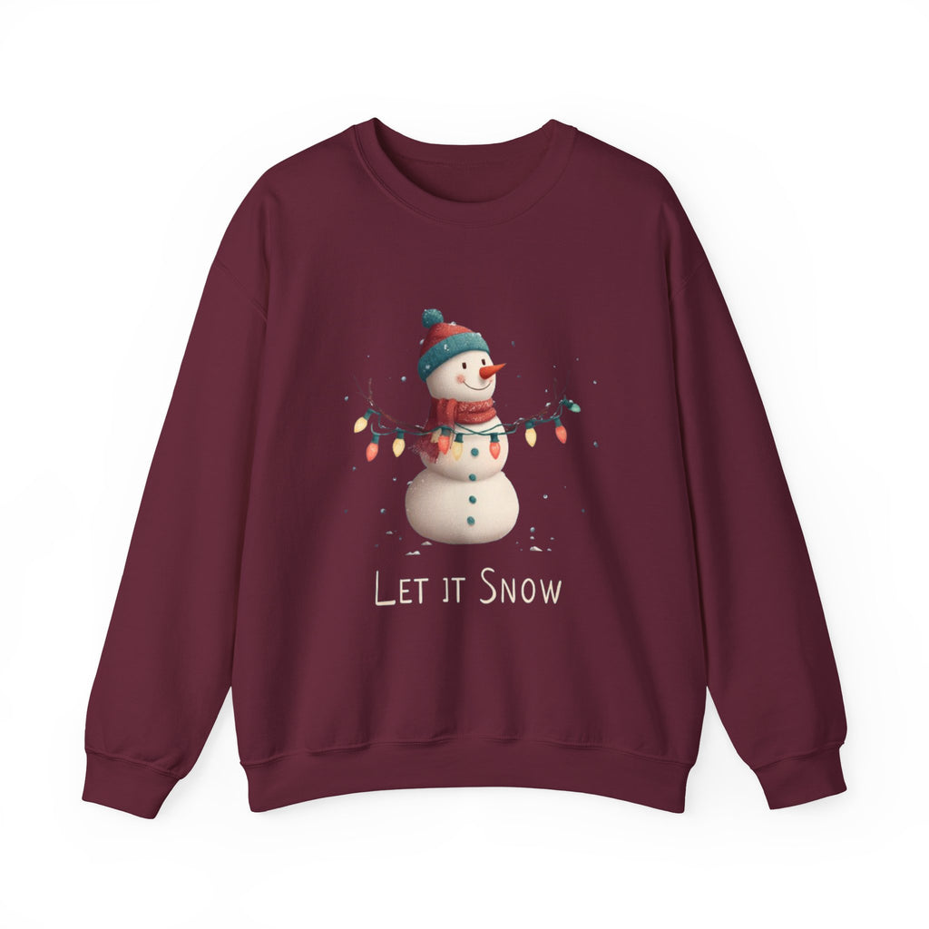 Let It Snow Snowman Sweatshirt