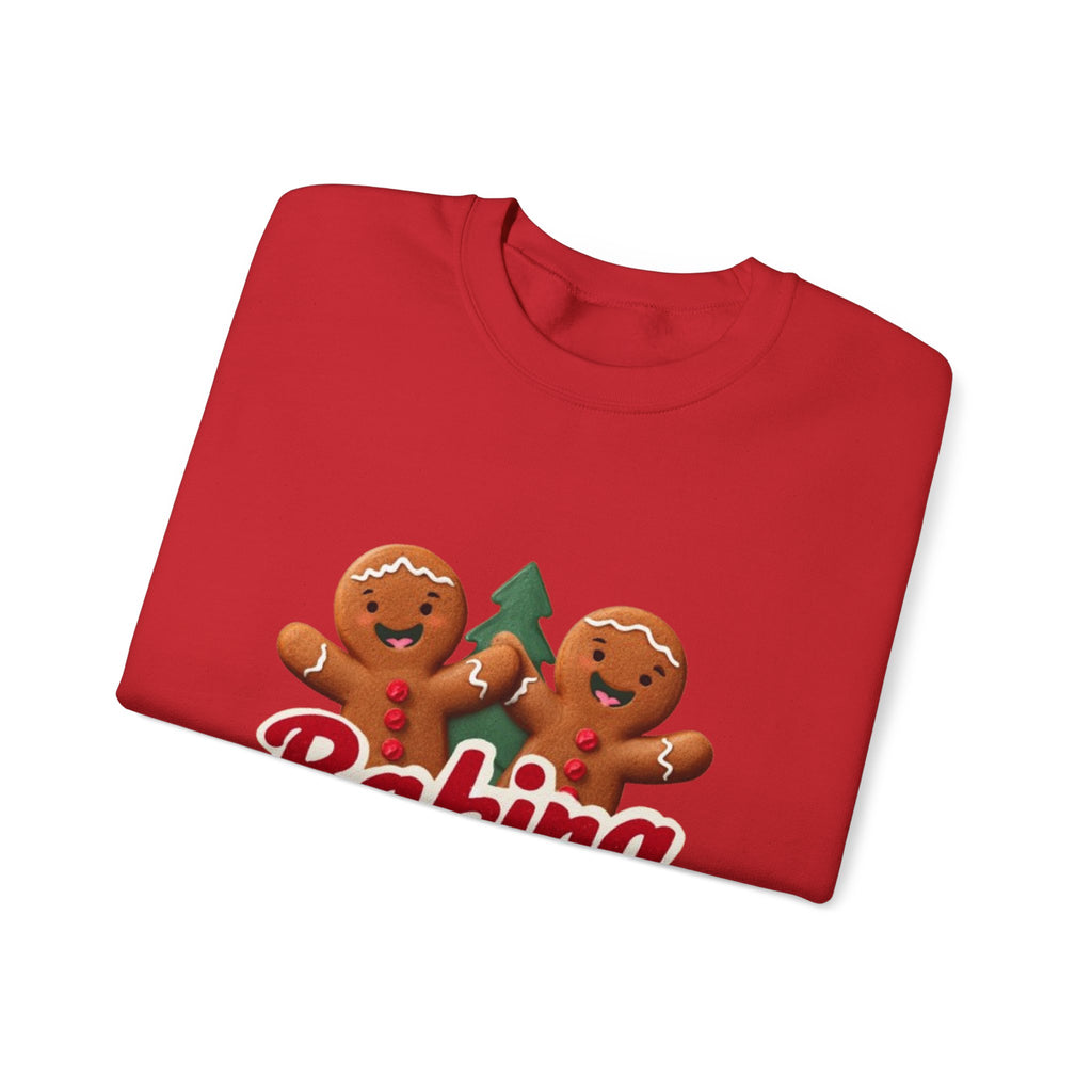 Baking Squad Sweatshirt — Cute Gingerbread Holiday Crewneck