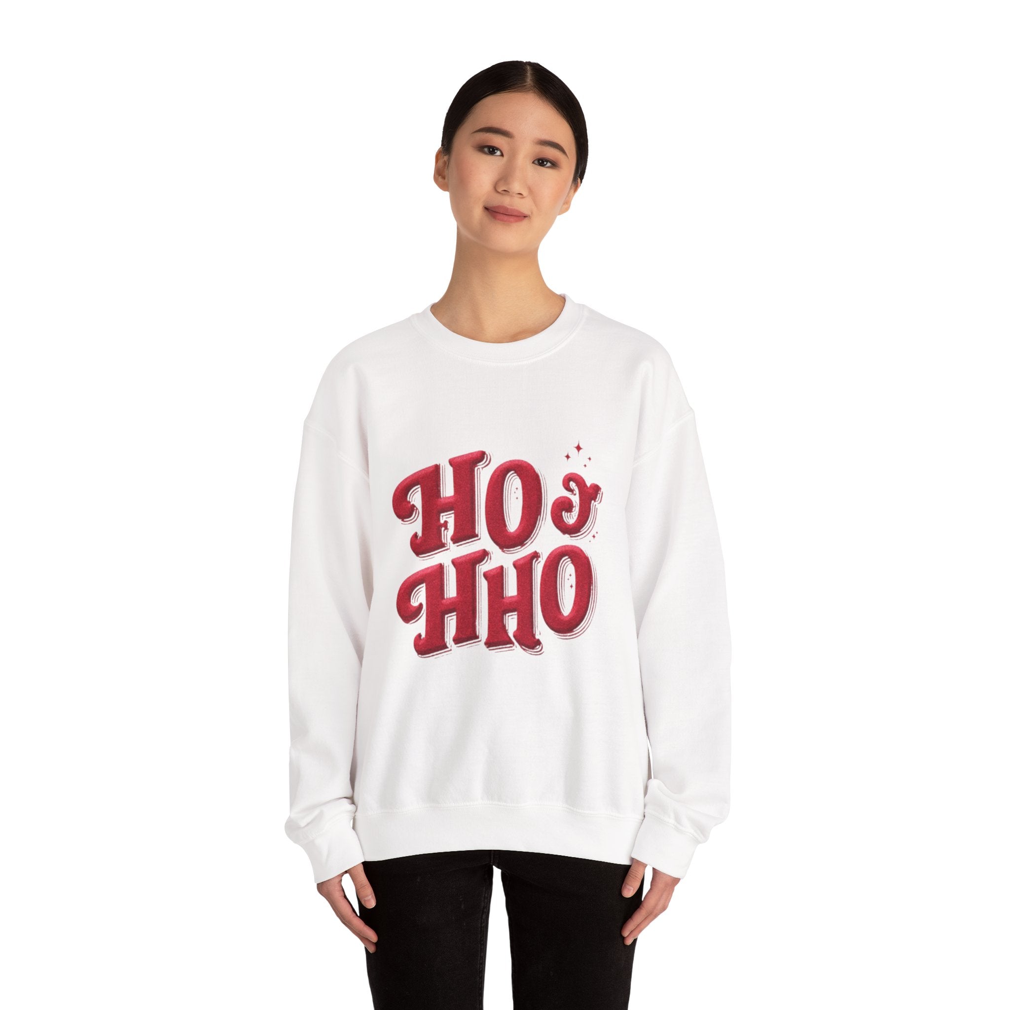 Ho Ho Ho Christmas Sweatshirt — Festive Holiday Crewneck