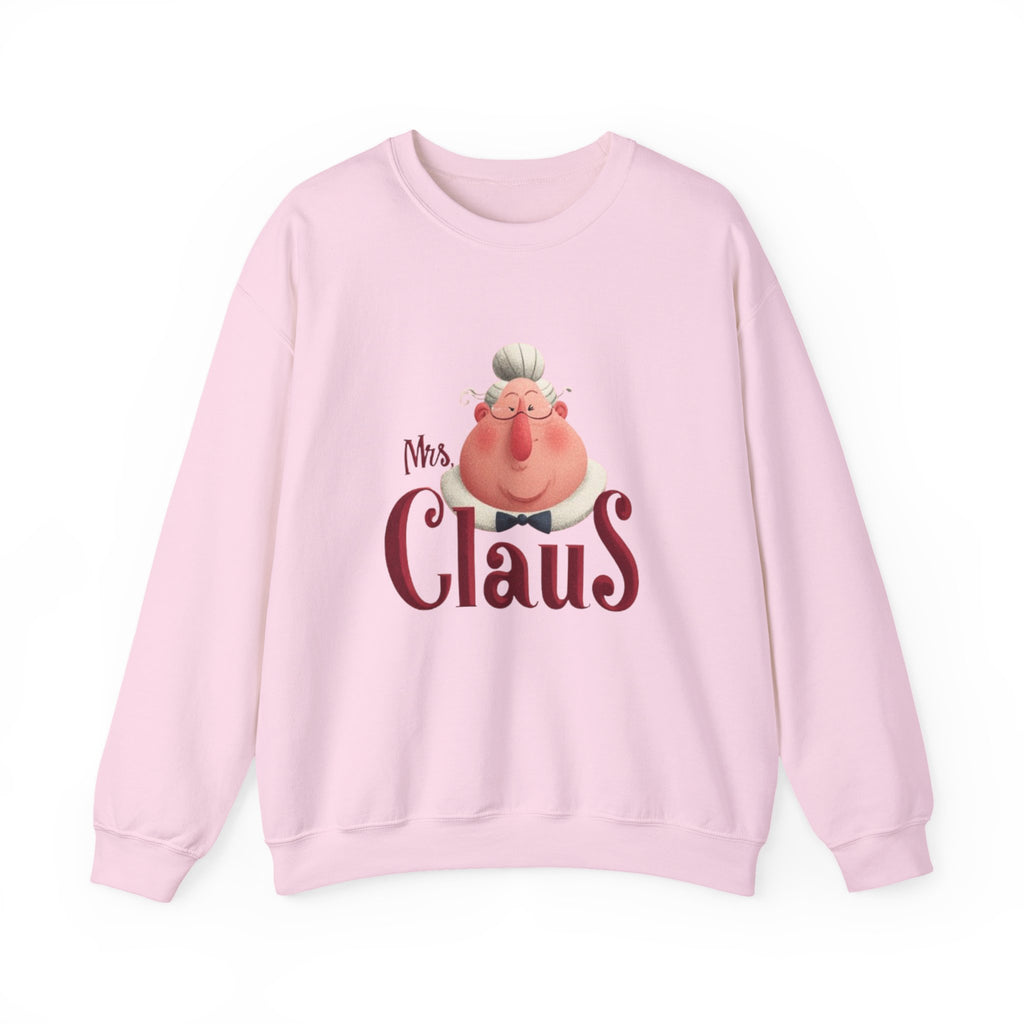 Mrs. Claus Christmas Sweatshirt – Cute Mrs Claus Holiday Crewneck