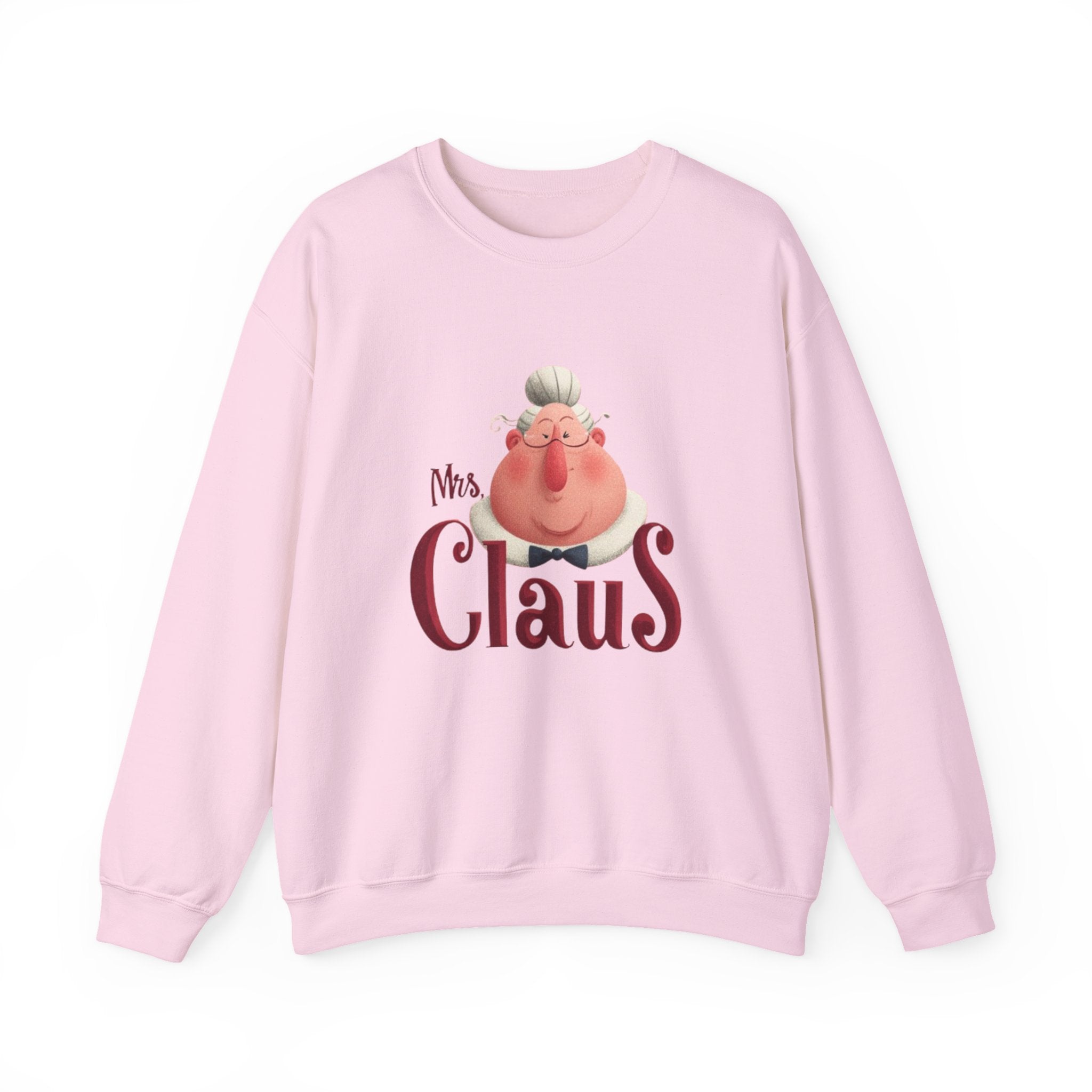 Mrs. Claus Christmas Sweatshirt – Cute Mrs Claus Holiday Crewneck