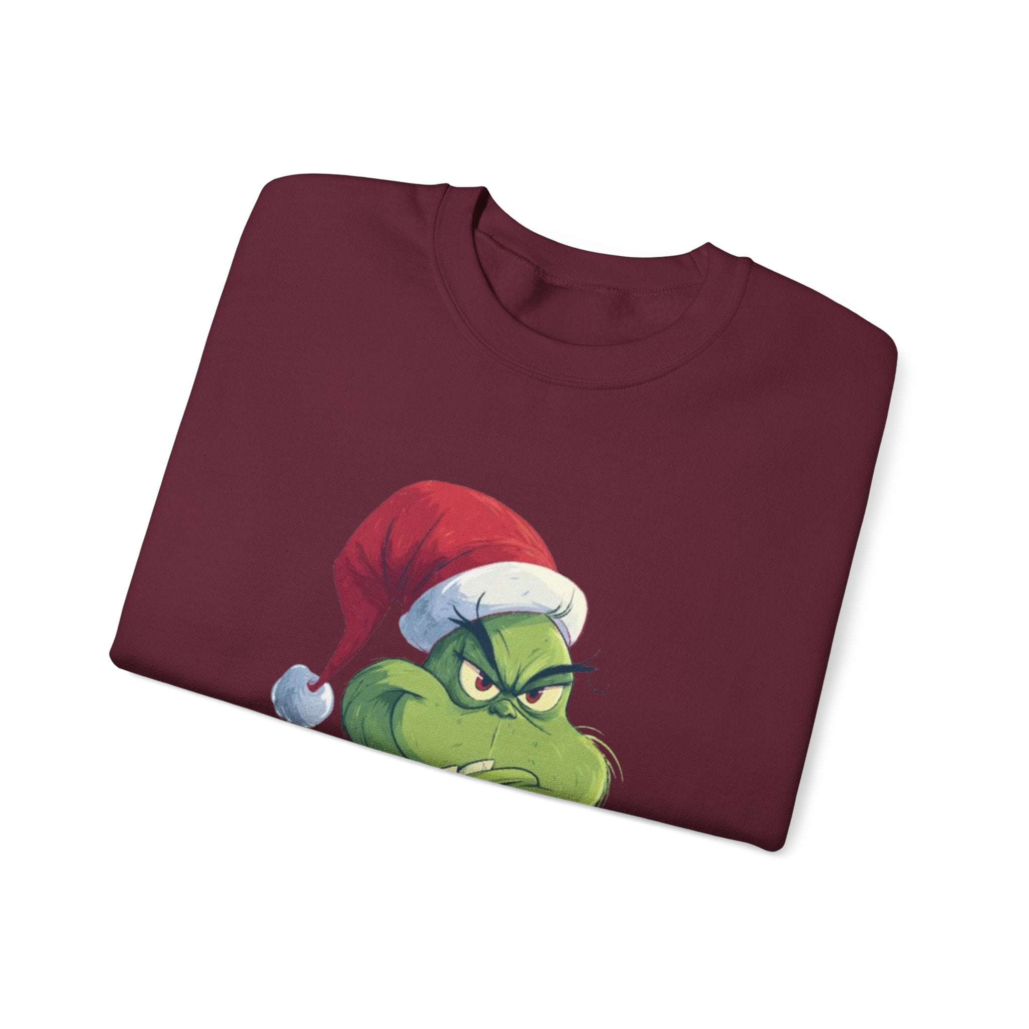 Grumpy Grinch 'Ho Ho.' Crewneck Sweatshirt