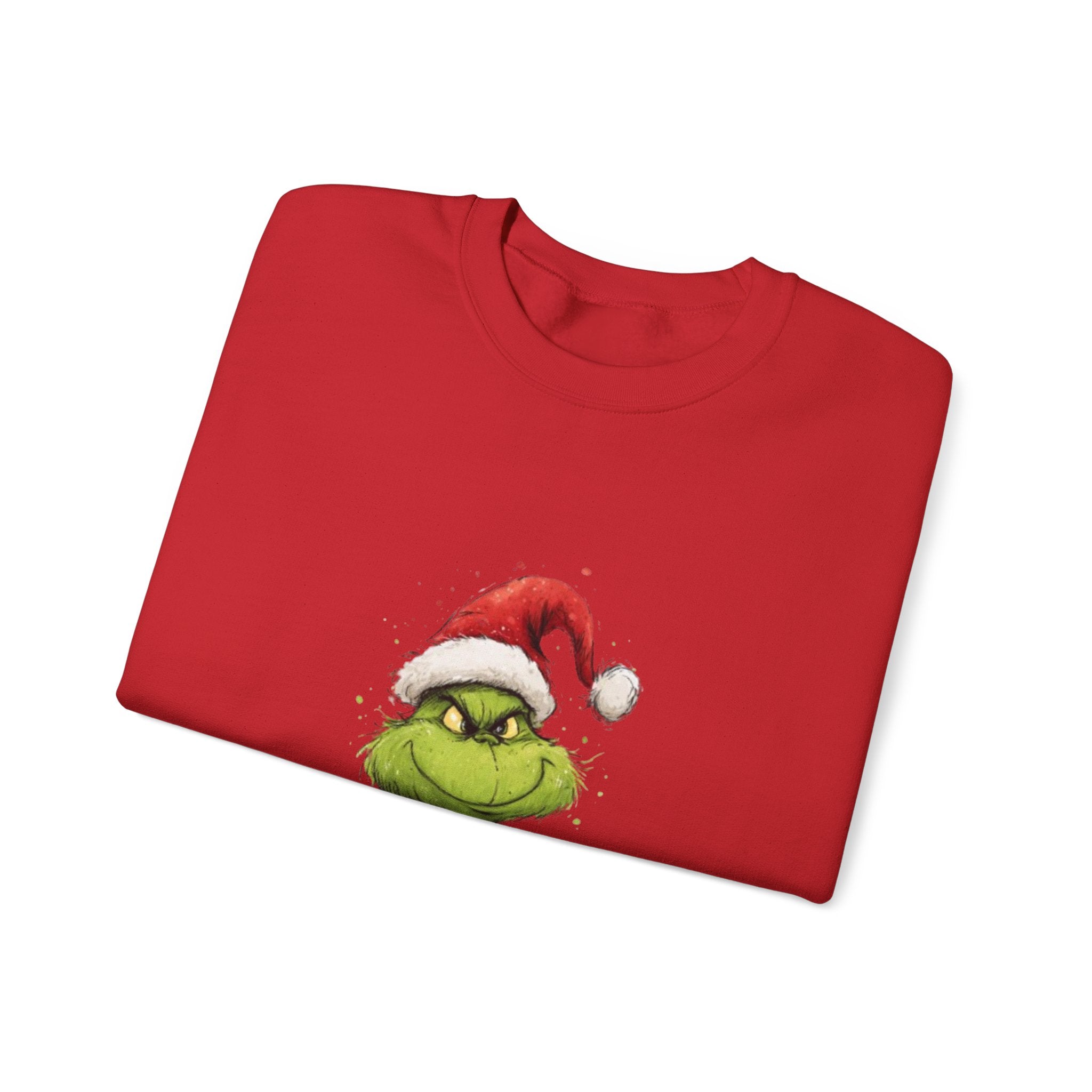 Grinch Santa 'Ho. Ho.' Crewneck Sweatshirt