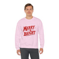 Merry & Bright Sweatshirt — Holiday Crewneck Pullover