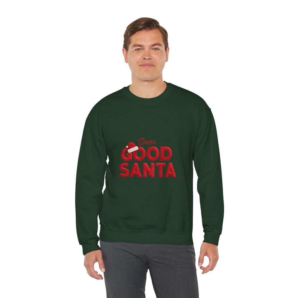 Dear Good Santa Christmas Sweatshirt