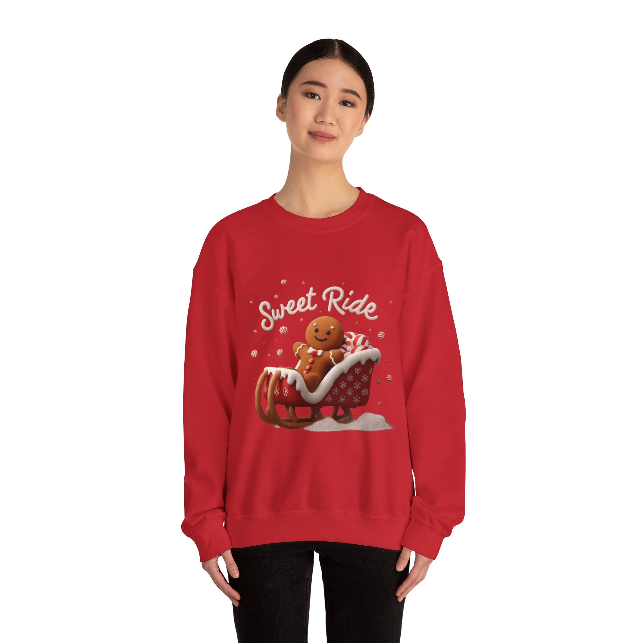 Gingerbread 'Sweet Ride' Crewneck Sweatshirt