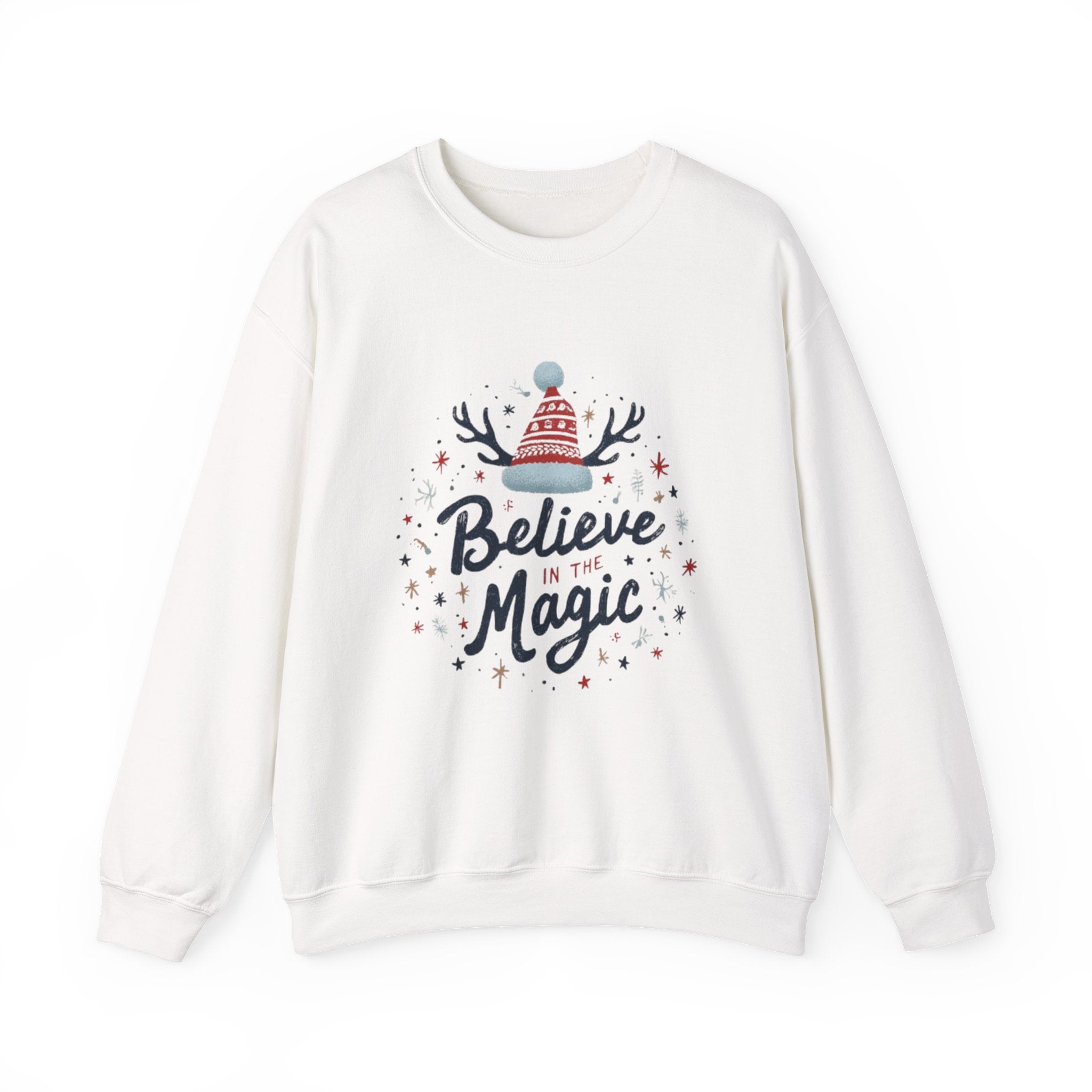 Believe in the Magic Sweatshirt — Cozy Holiday Crewneck