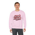 Sleigh All Day Crewneck Sweatshirt — Retro Holiday Christmas Pullover