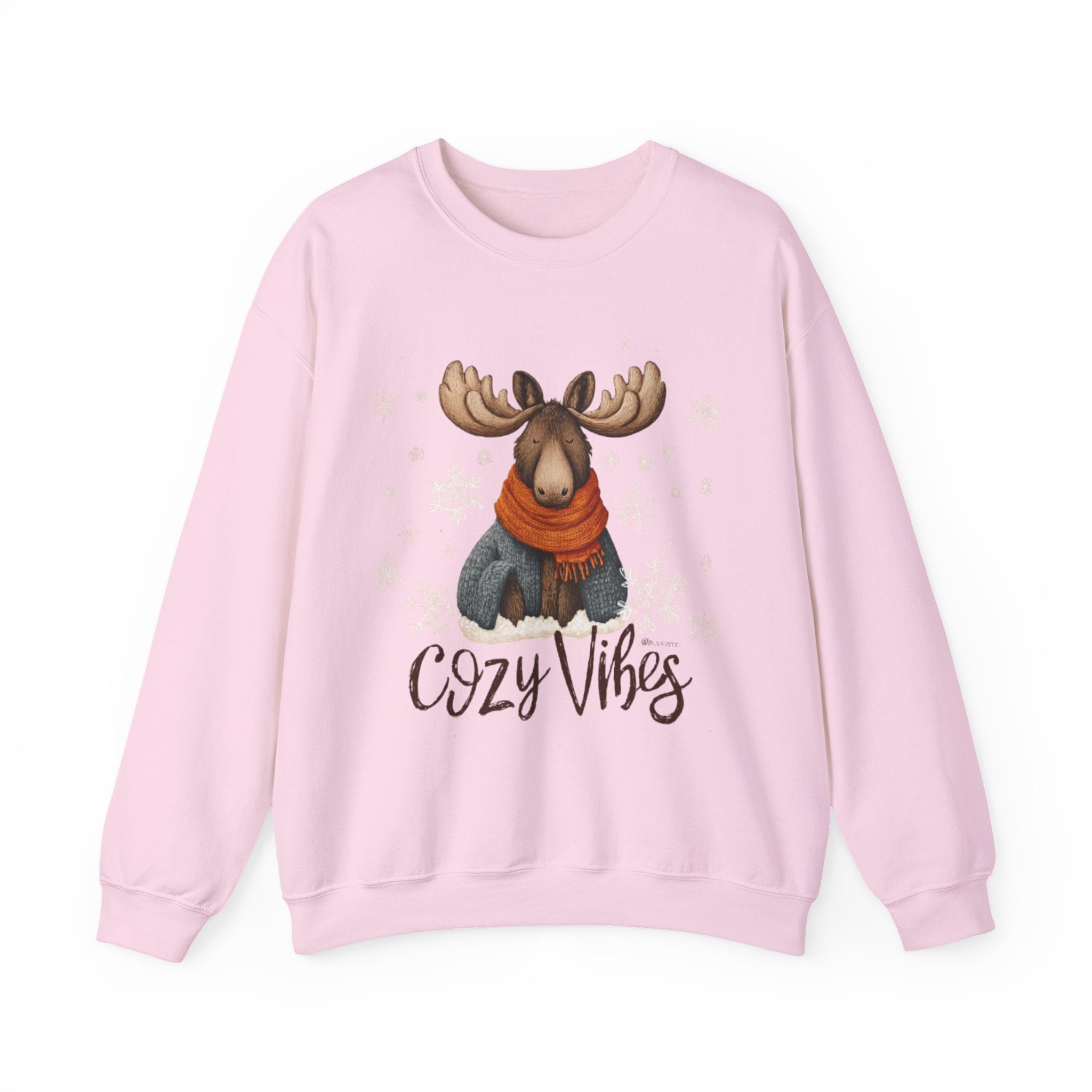 Cozy Vibes Moose Sweatshirt