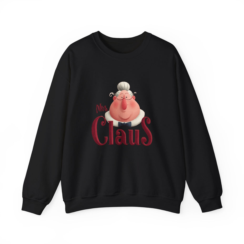 Mrs. Claus Christmas Sweatshirt – Cute Mrs Claus Holiday Crewneck