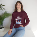 Sweatshirt — “Chillin’ with My Snoowmes” Cute Snowman Holiday Crewneck