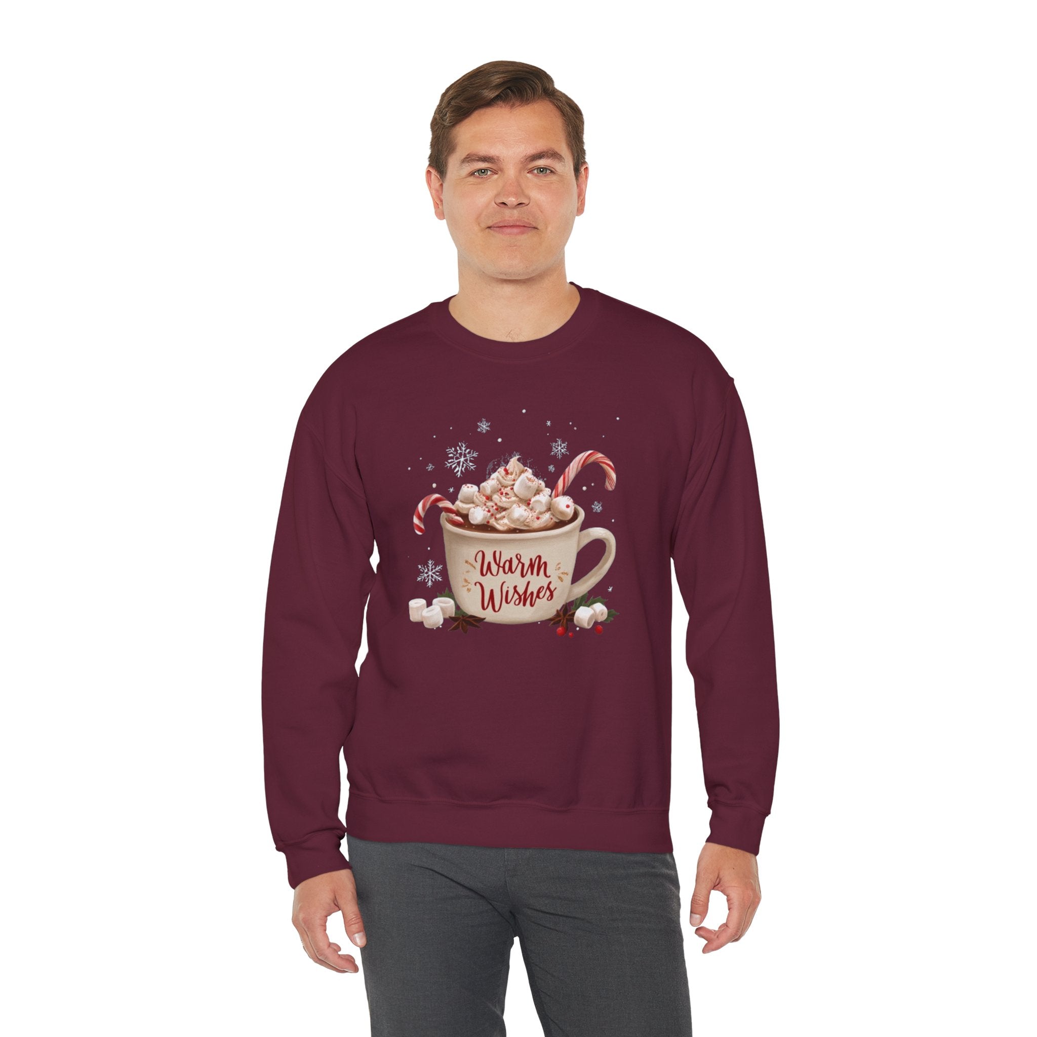 Cozy Hot Cocoa 'Warm Wishes' Sweatshirt
