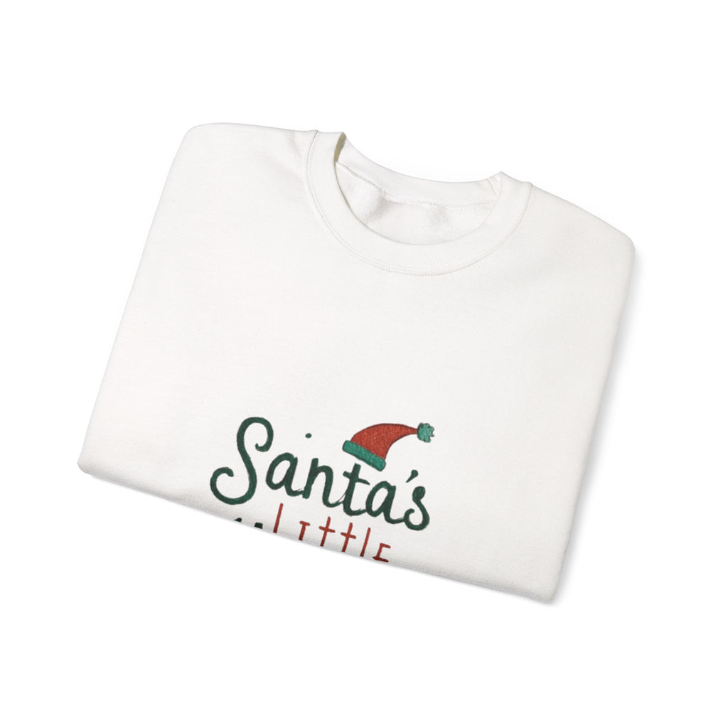 Santa's Little Helper Sweatshirt – Kids' Christmas Crewneck