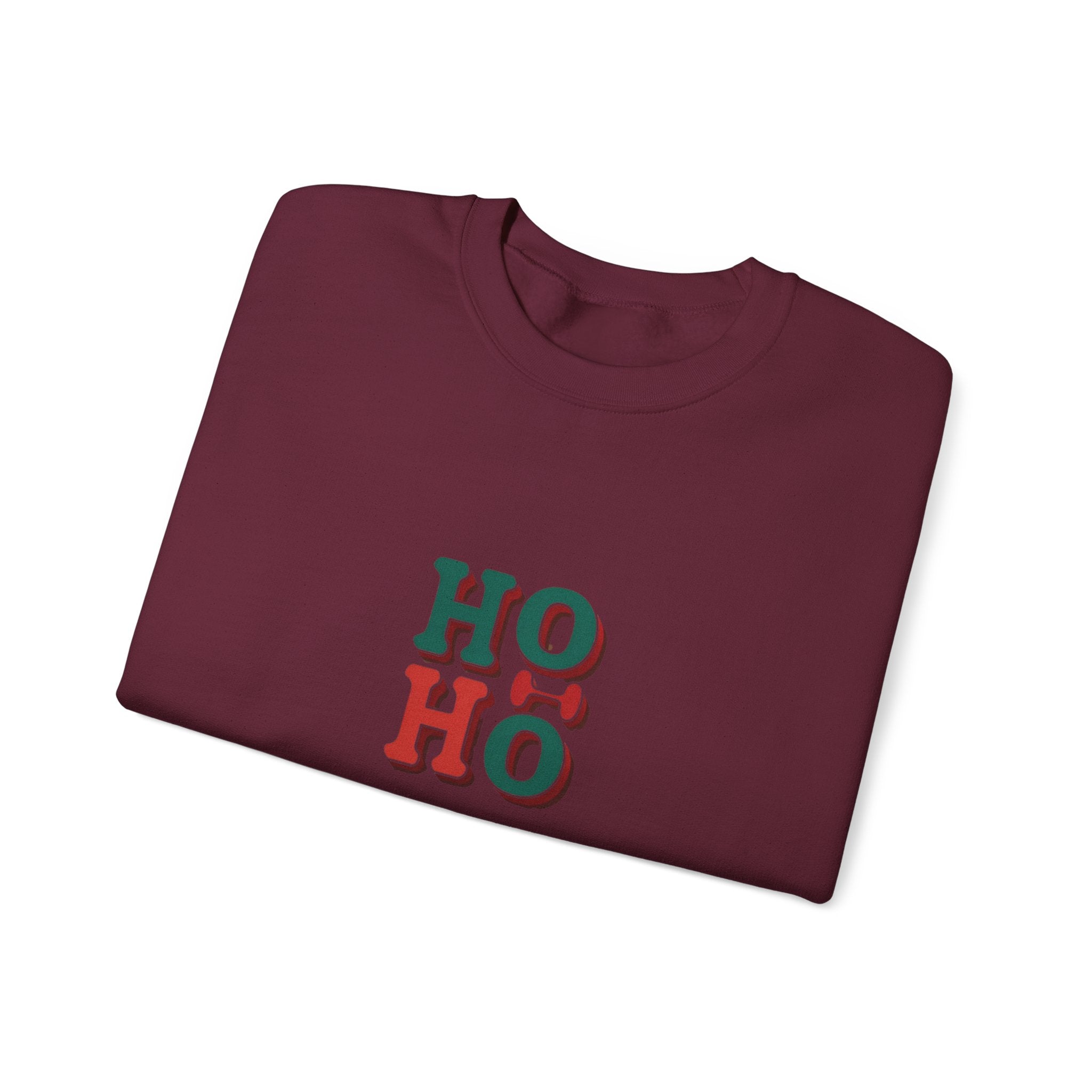 Ho Ho Christmas Sweatshirt — Festive Holiday Crewneck