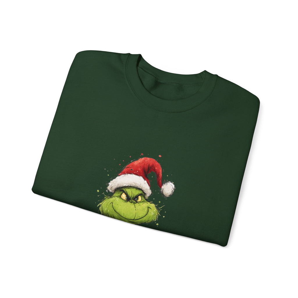 Grinch Santa 'Ho. Ho.' Crewneck Sweatshirt