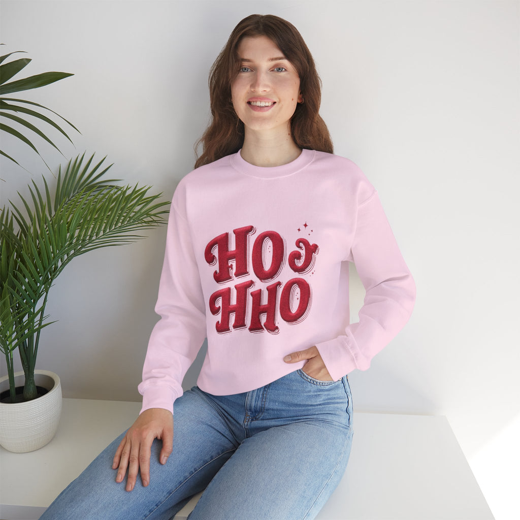Ho Ho Ho Christmas Sweatshirt — Festive Holiday Crewneck