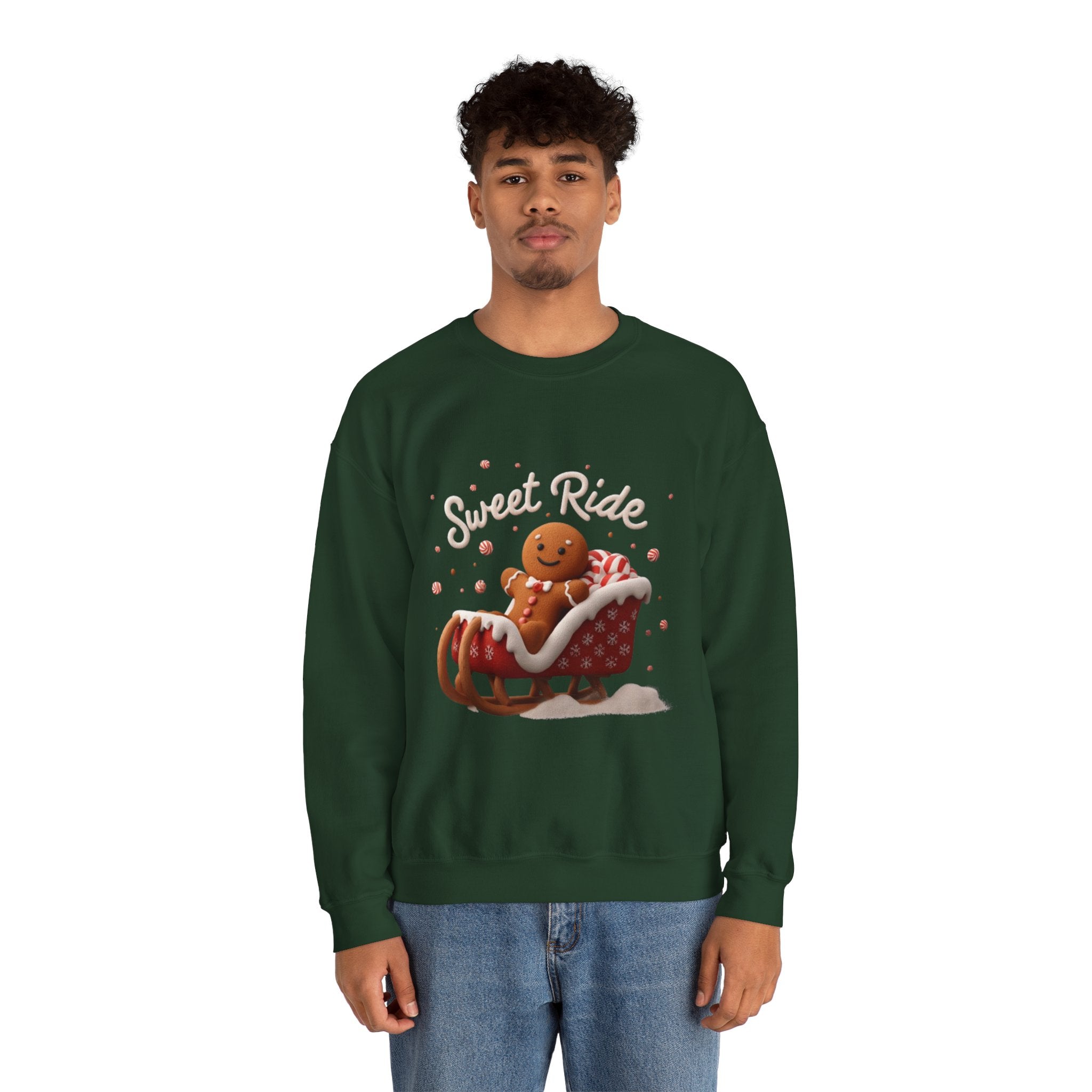 Gingerbread 'Sweet Ride' Crewneck Sweatshirt