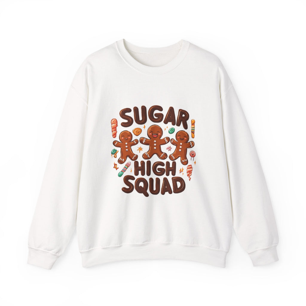 Sugar High Squad Sweatshirt — Cute Gingerbread Holiday Crewneck