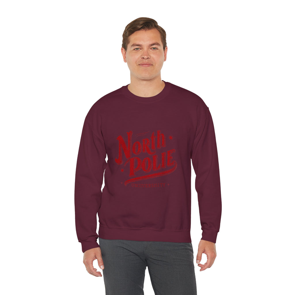 North Pole University Crewneck Sweatshirt