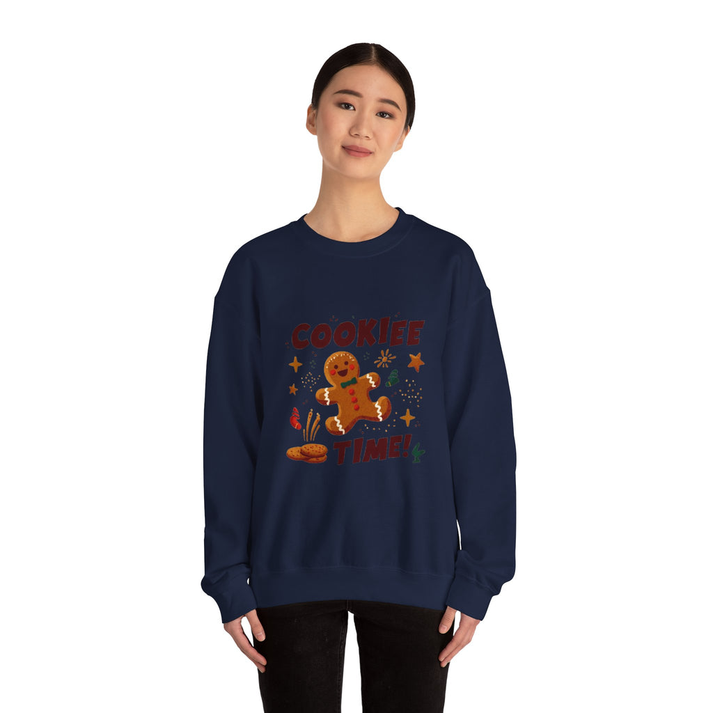 Cookie Time Sweatshirt — Gingerbread Holiday Crewneck