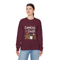 Cookies for Santa Sweatshirt — Christmas Gingerbread Holiday Crewneck