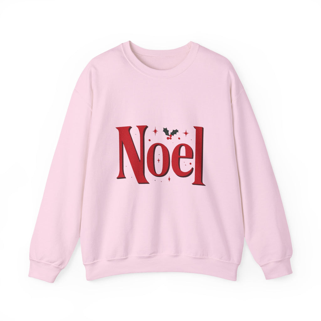 Noel Christmas Sweatshirt — Festive Holly Holiday Crewneck