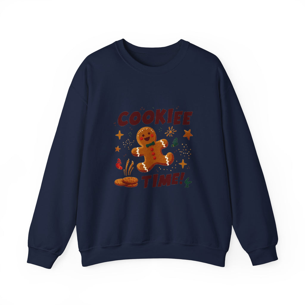 Cookie Time Sweatshirt — Gingerbread Holiday Crewneck