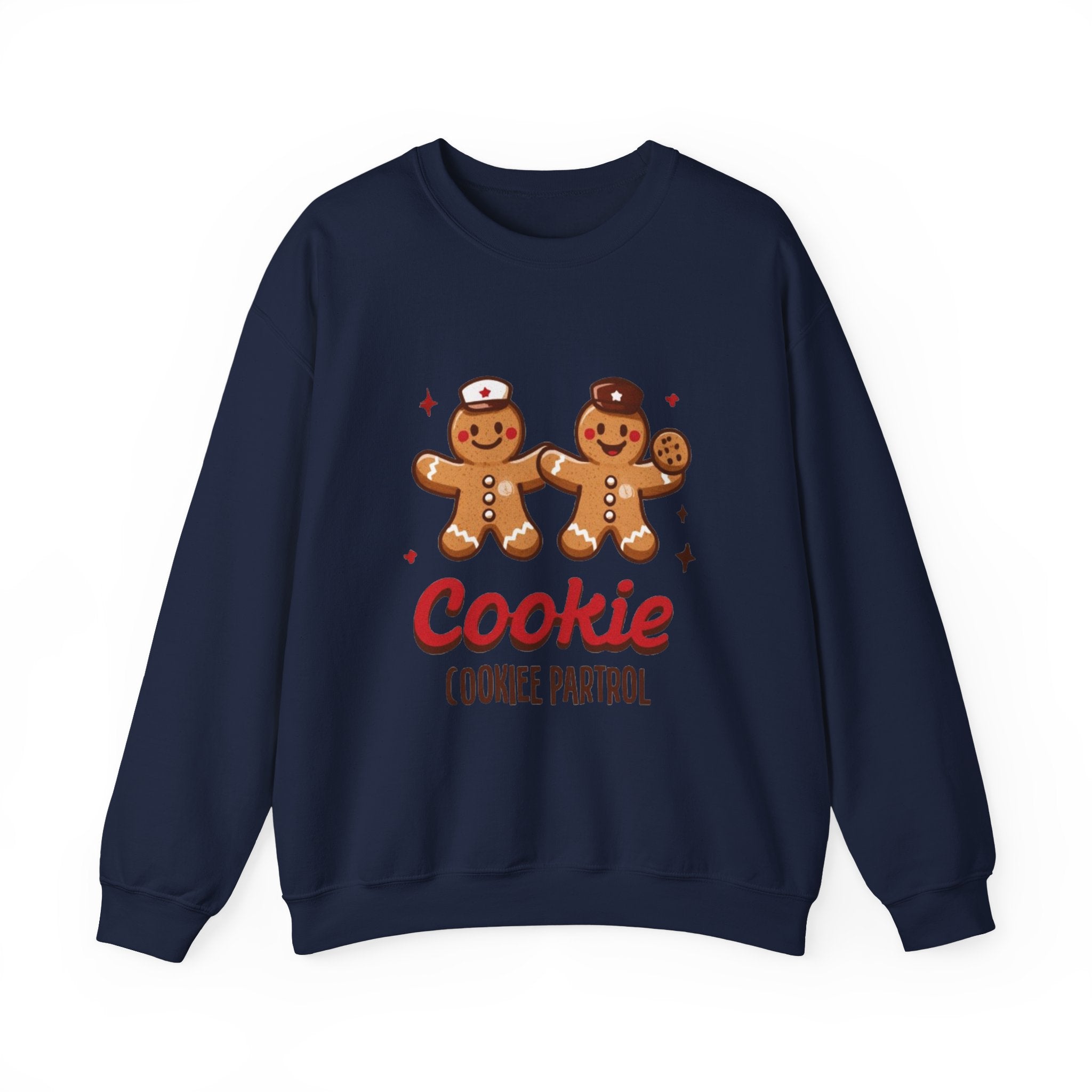Cookie Patrol Sweatshirt — Gingerbread Cookie Crewneck