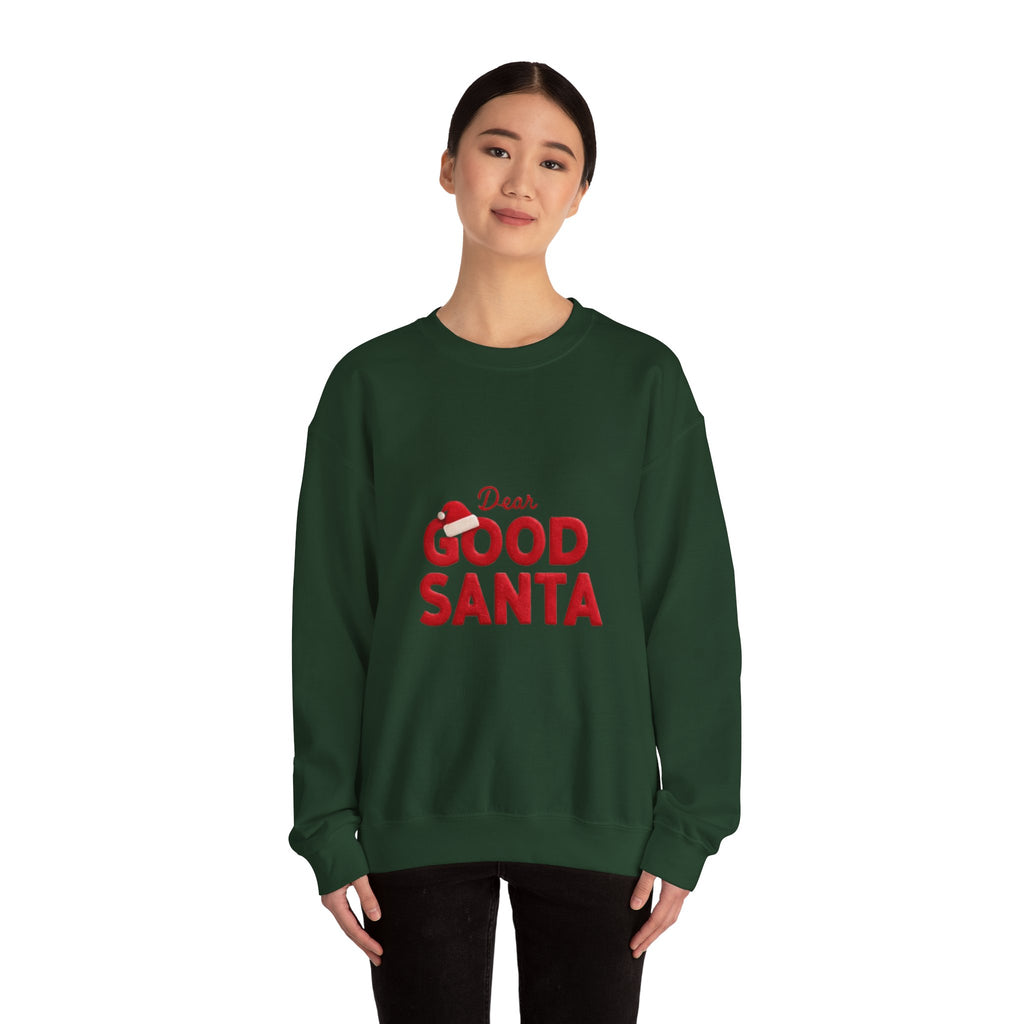 Dear Good Santa Christmas Sweatshirt