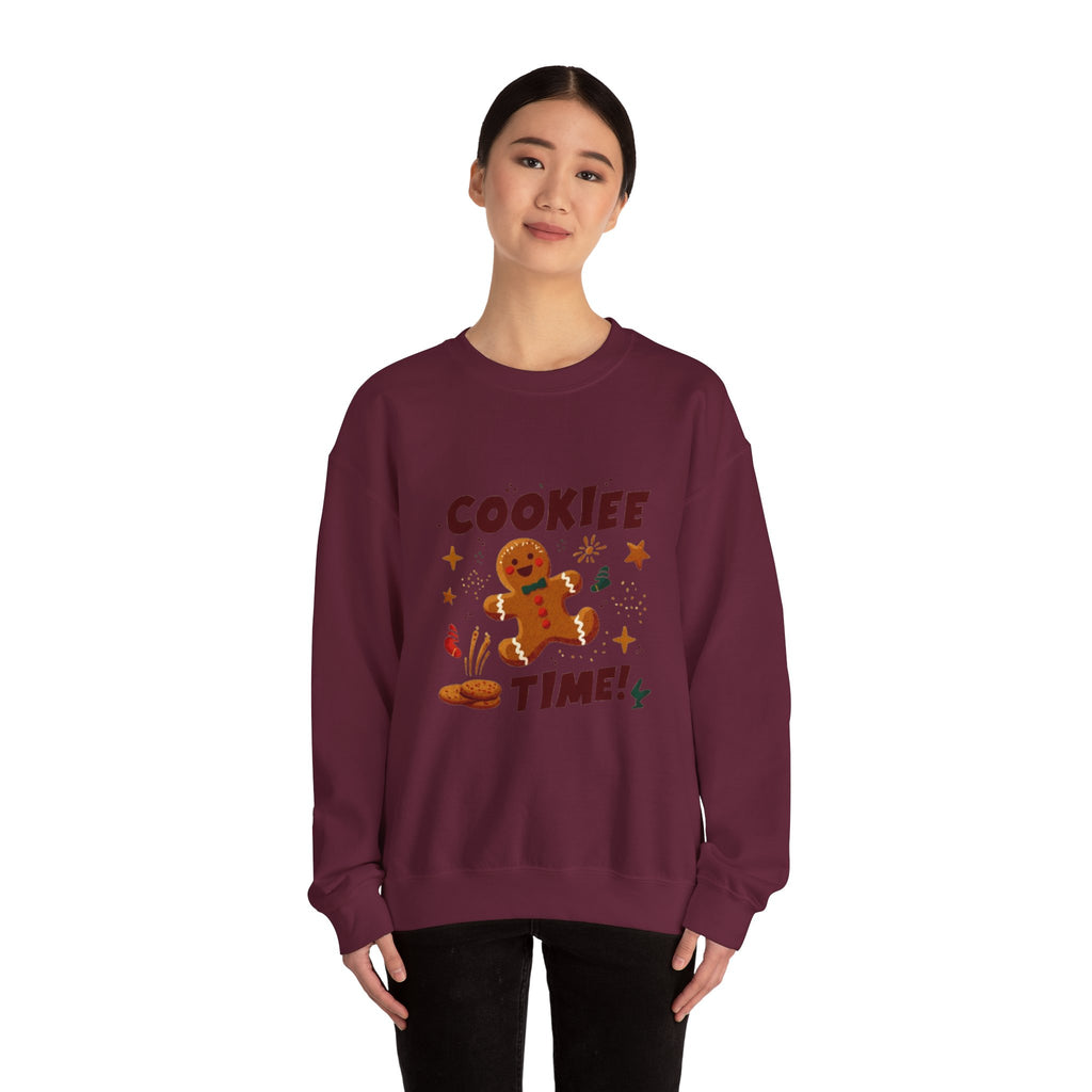 Cookie Time Sweatshirt — Gingerbread Holiday Crewneck