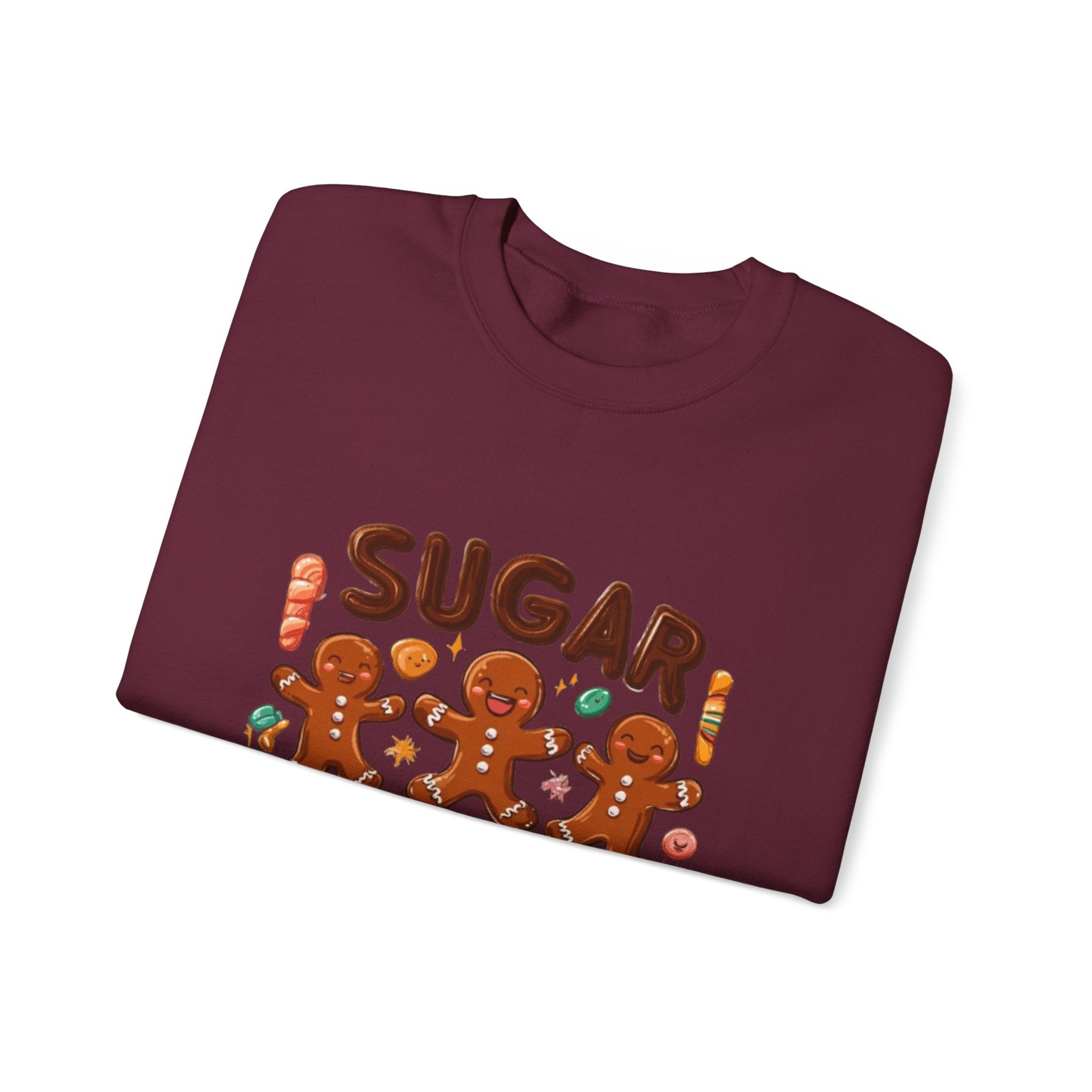 Sugar High Squad Sweatshirt — Cute Gingerbread Holiday Crewneck