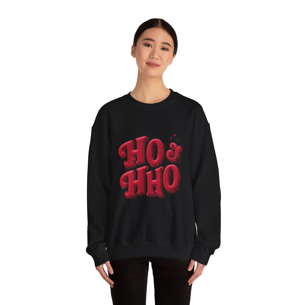 Ho Ho Ho Christmas Sweatshirt — Festive Holiday Crewneck
