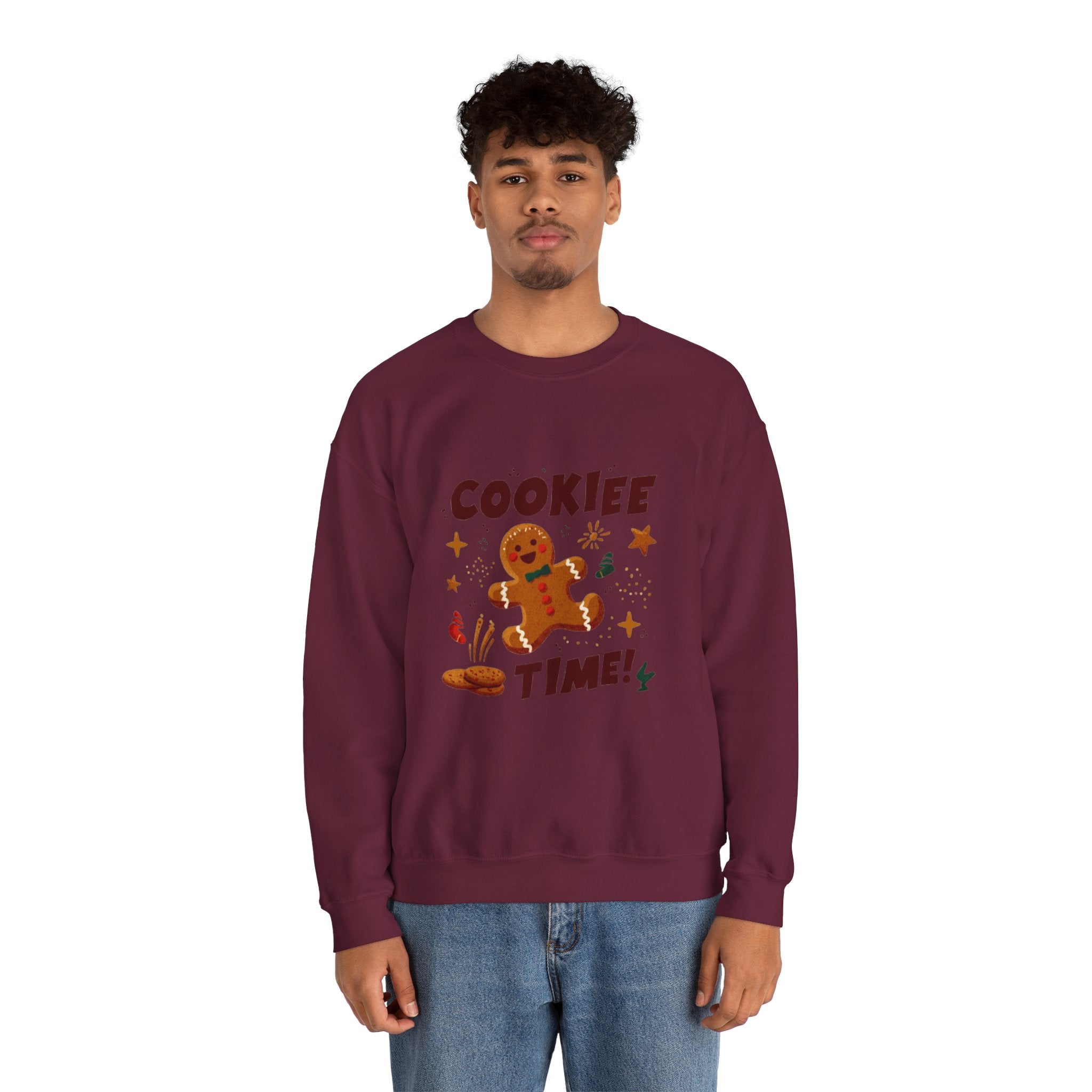 Cookie Time Sweatshirt — Gingerbread Holiday Crewneck