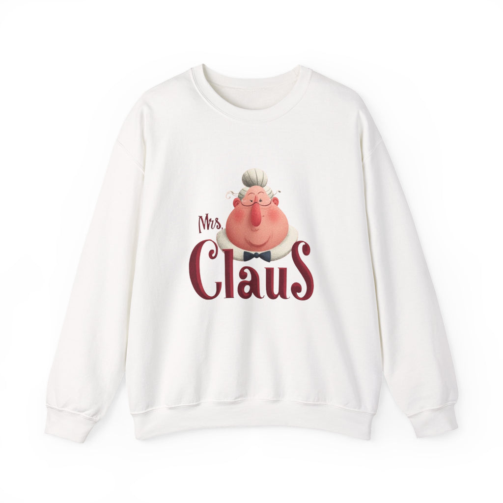 Mrs. Claus Christmas Sweatshirt – Cute Mrs Claus Holiday Crewneck