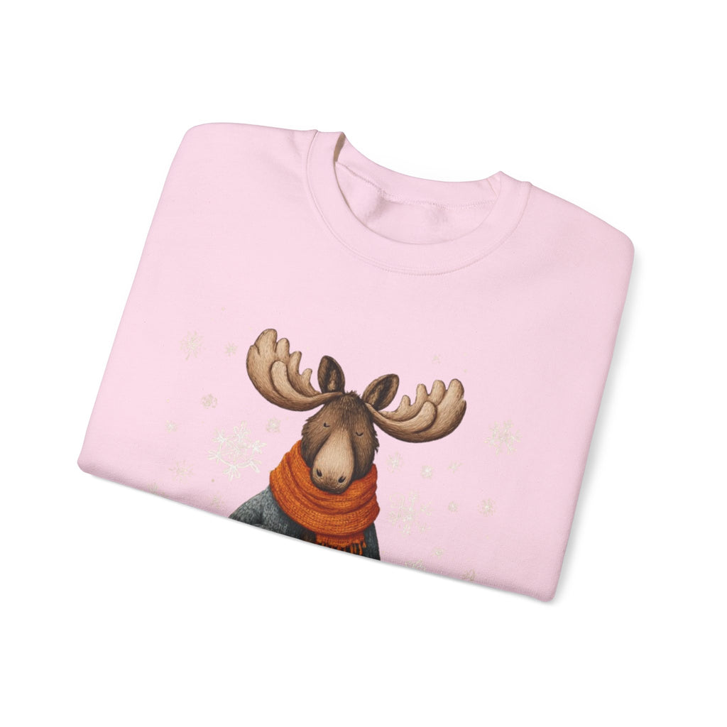 Cozy Vibes Moose Sweatshirt