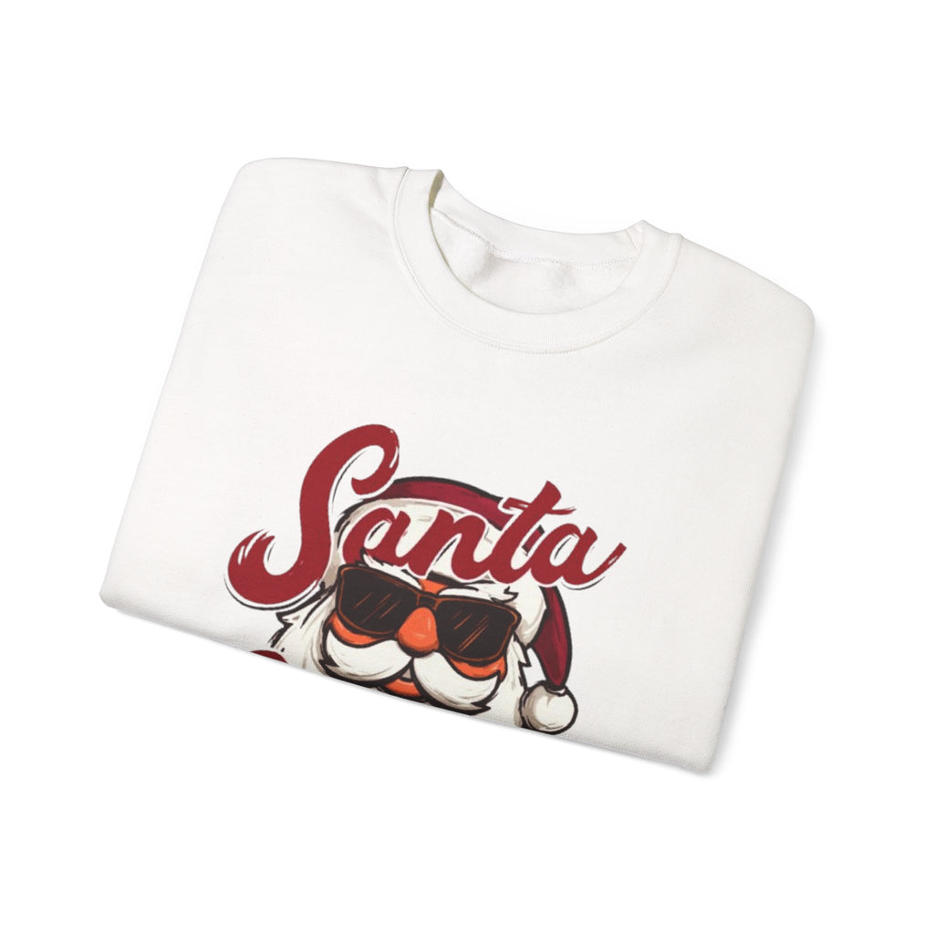 Santa Hoost Retro Christmas Crewneck Sweatshirt