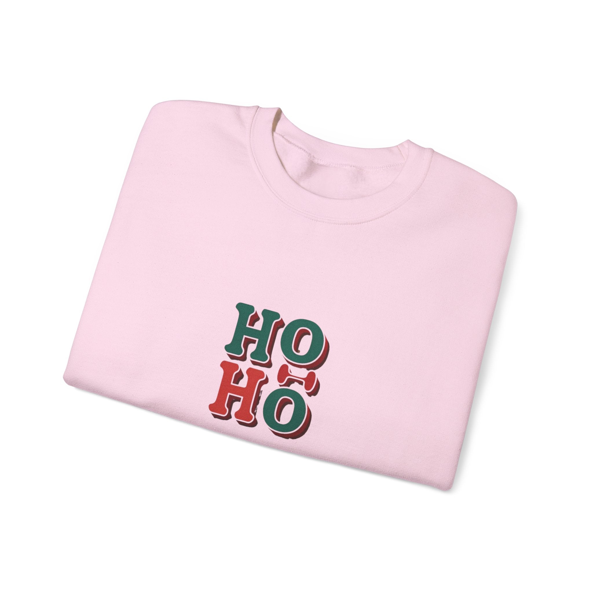 Ho Ho Christmas Sweatshirt — Festive Holiday Crewneck