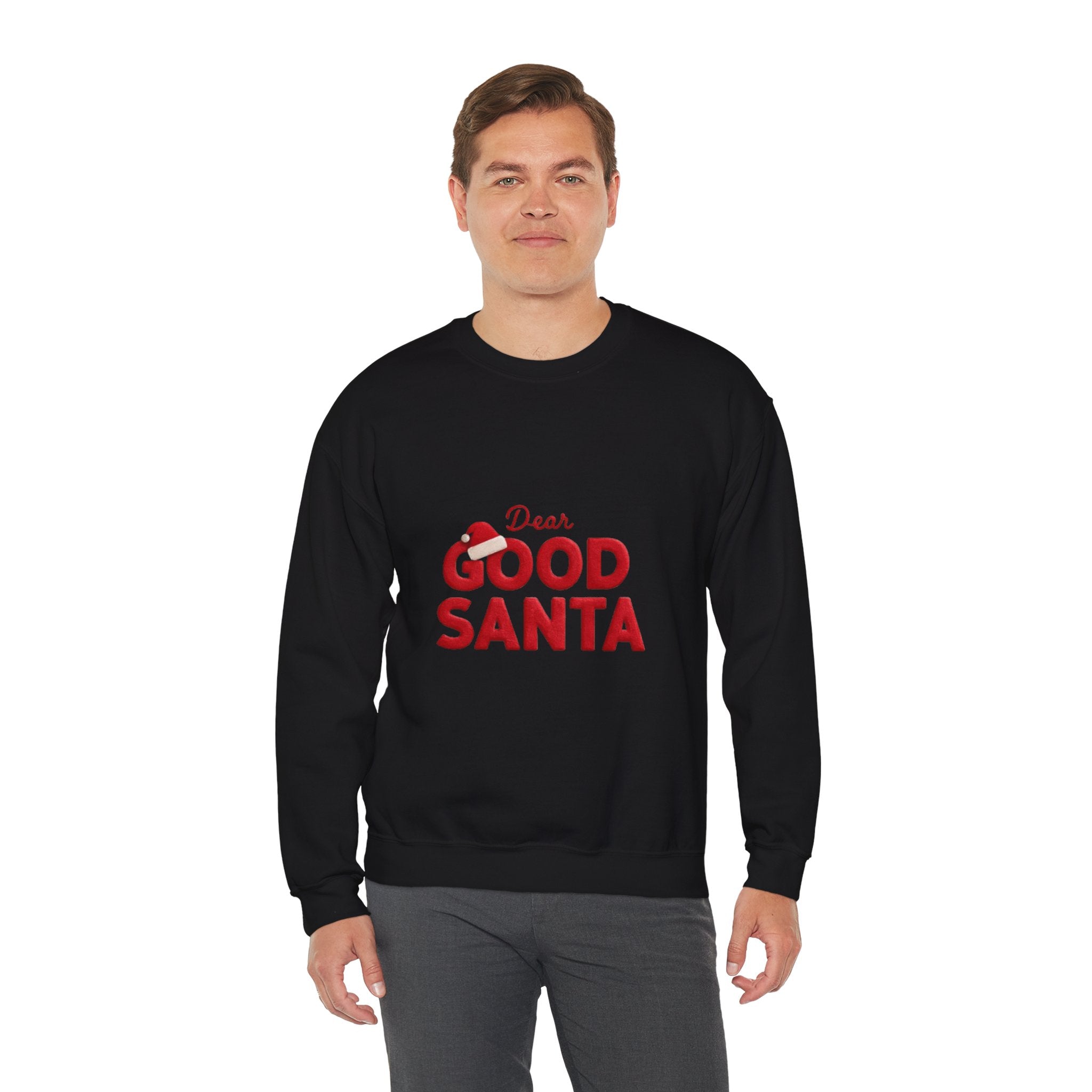 Dear Good Santa Christmas Sweatshirt