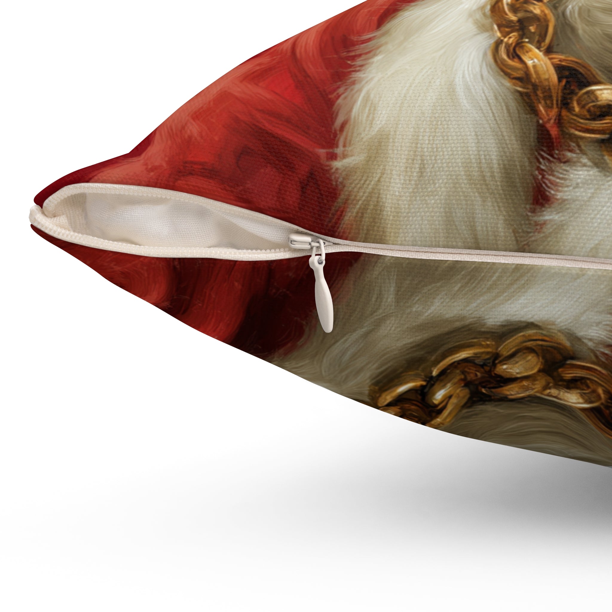 Cool Santa Holiday Pillow — "Too Cool For You" Decorative Throw Pillow